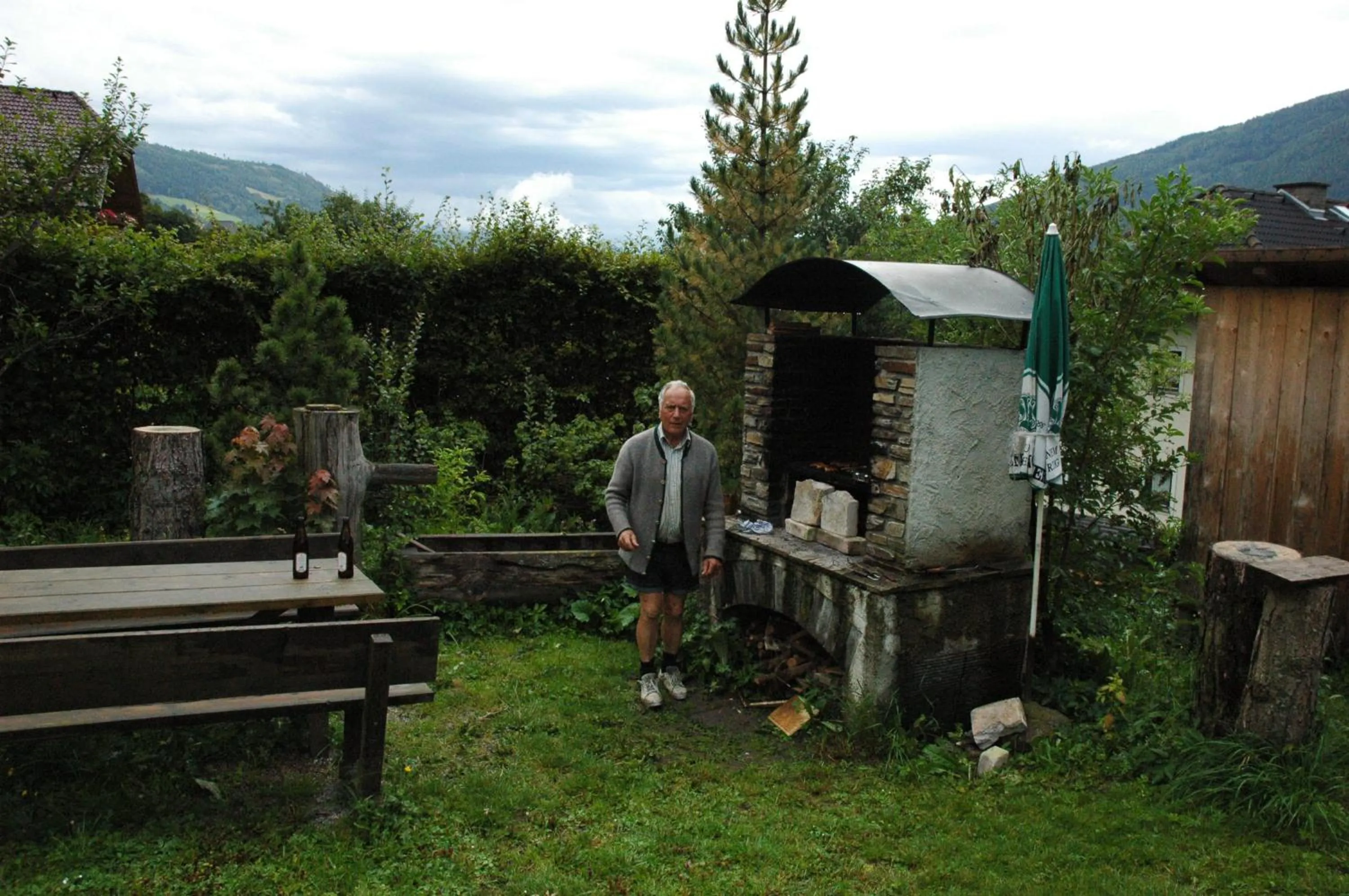 Garden in Appartement Haus Moser