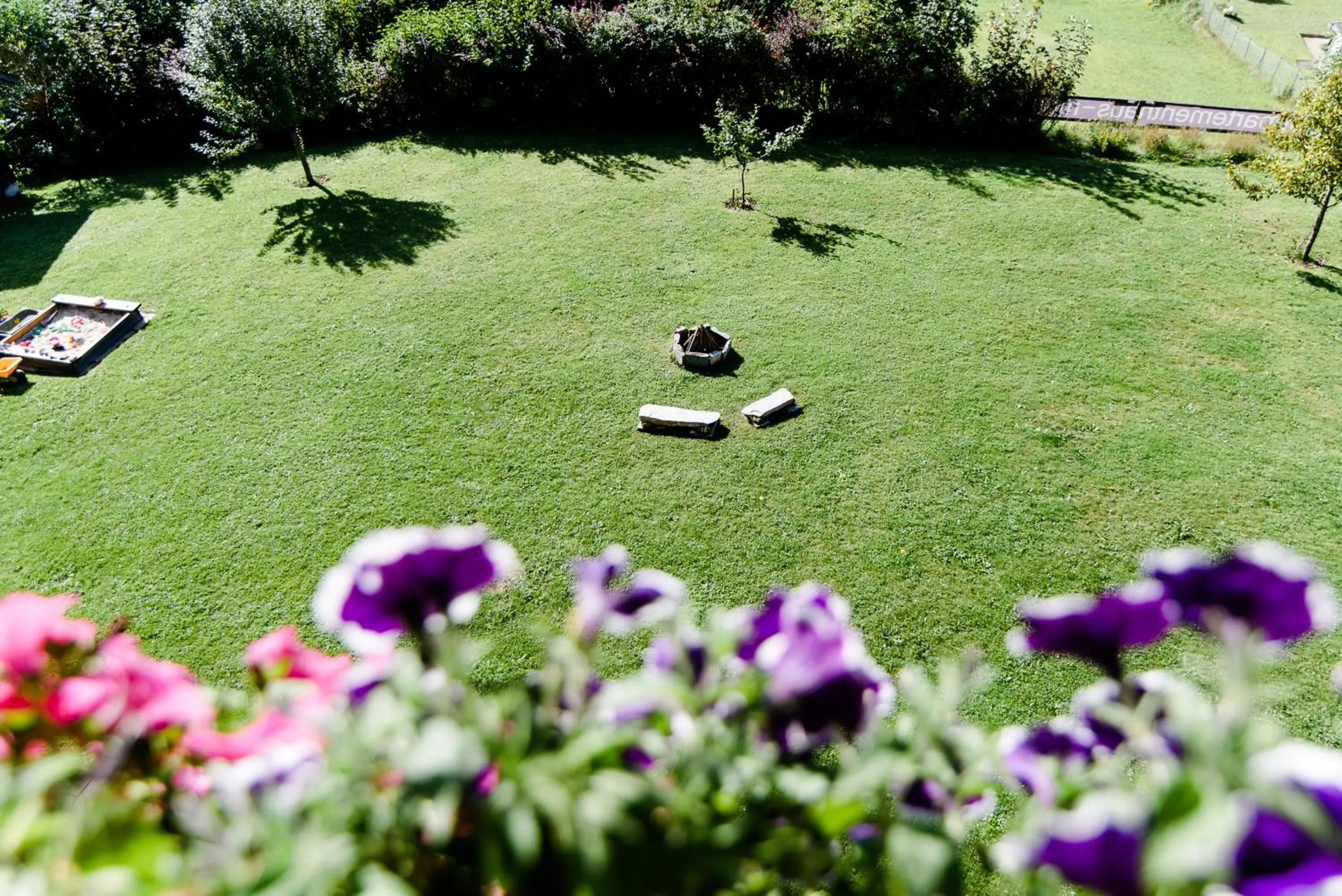 Garden view in Appartement Haus Moser