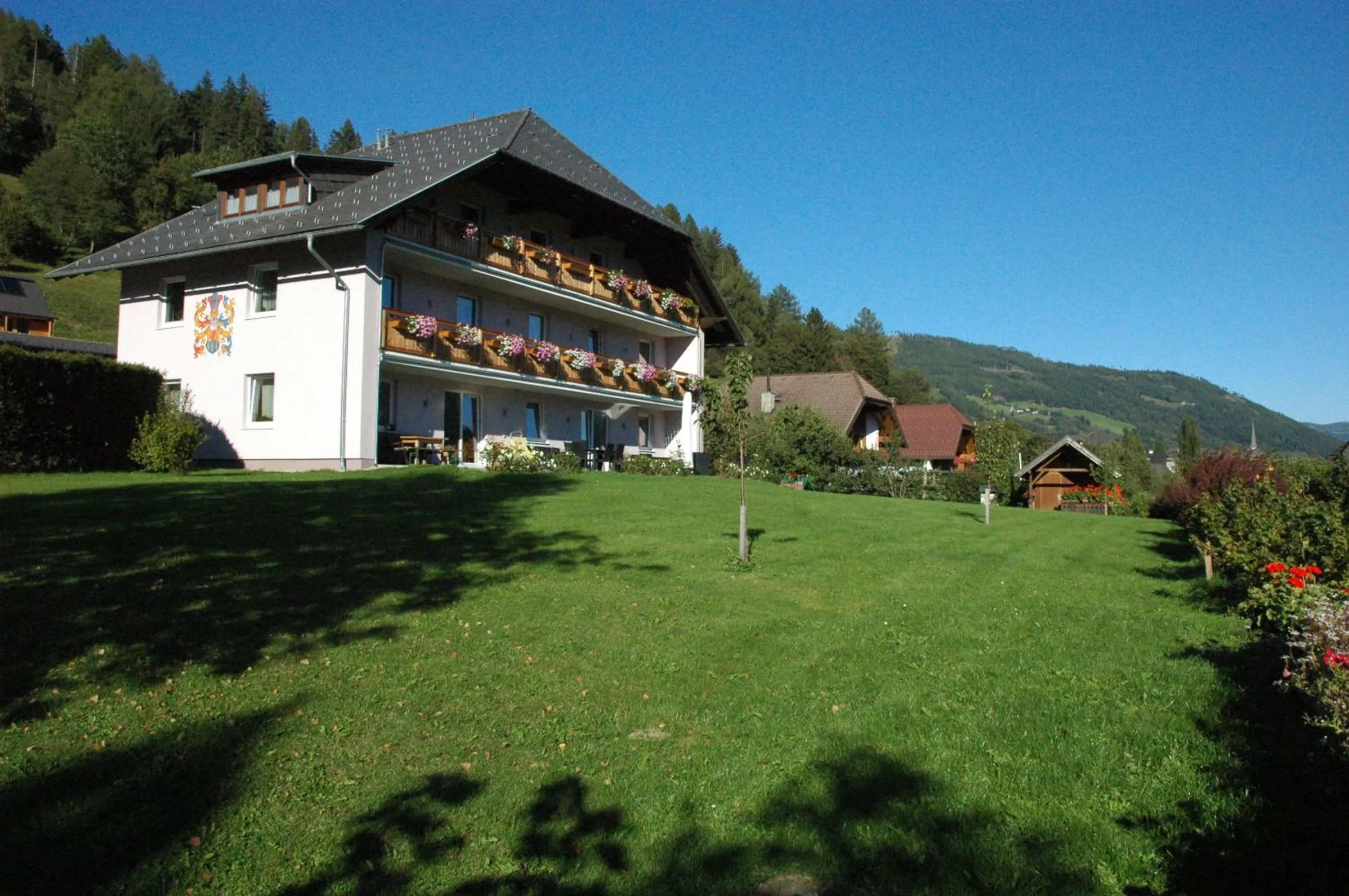 Garden in Appartement Haus Moser