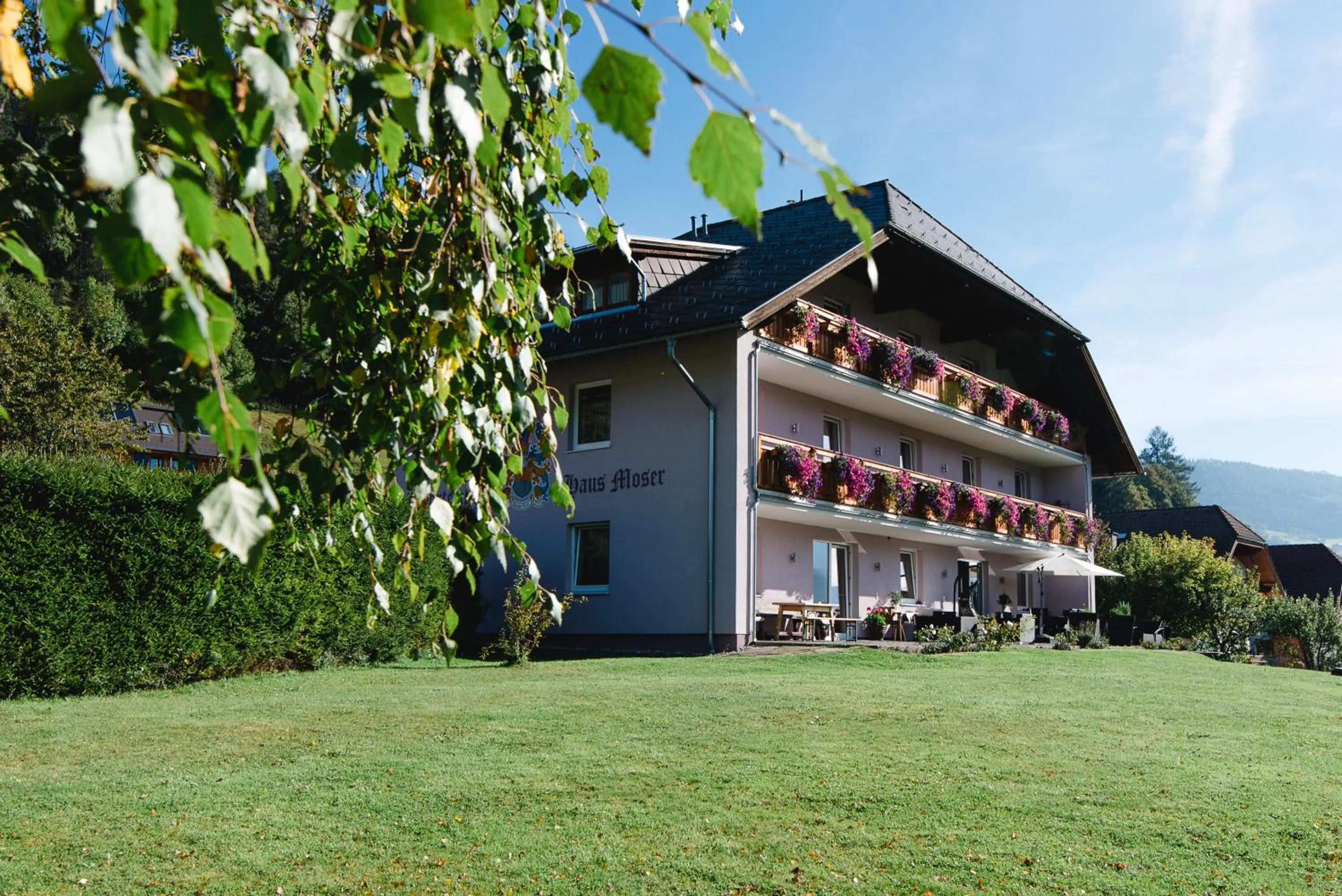 Property building in Appartement Haus Moser