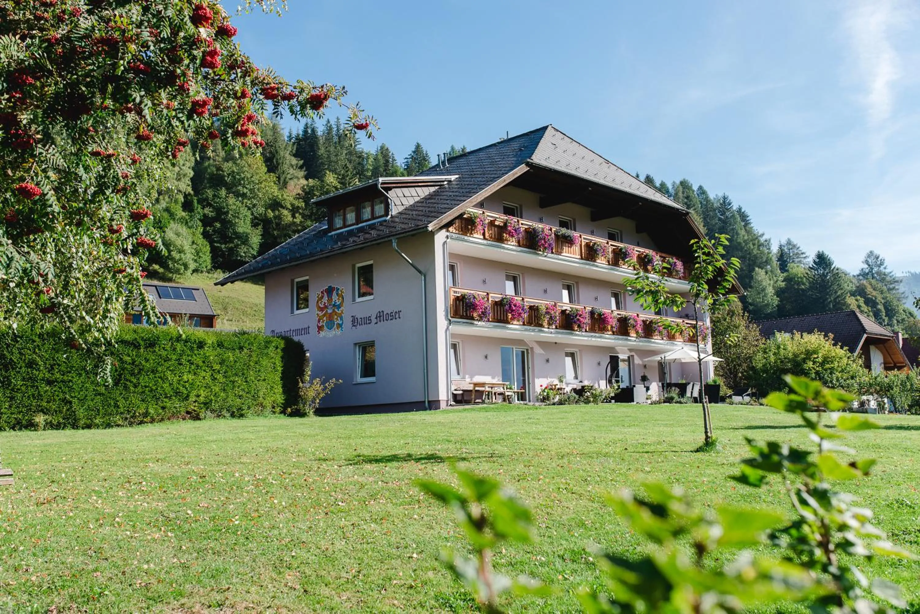 Property building in Appartement Haus Moser