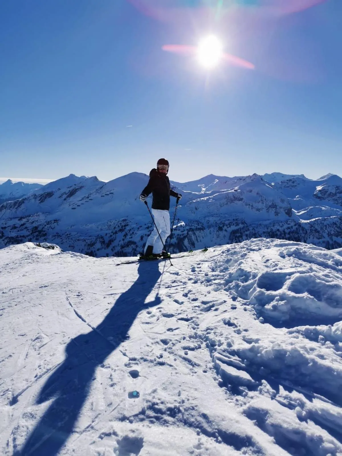 Skiing in Appartement Haus Moser