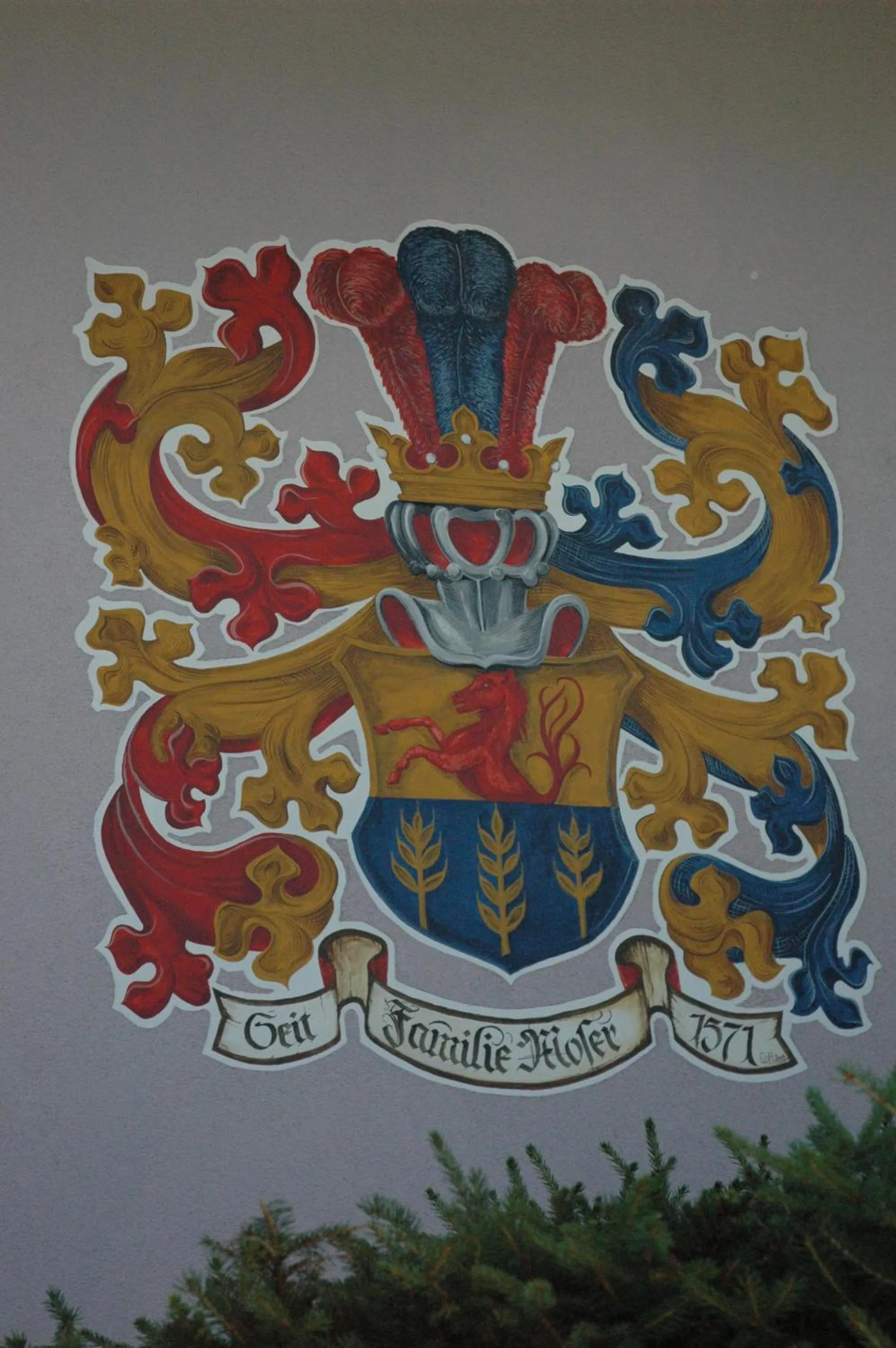Logo/Certificate/Sign in Appartement Haus Moser