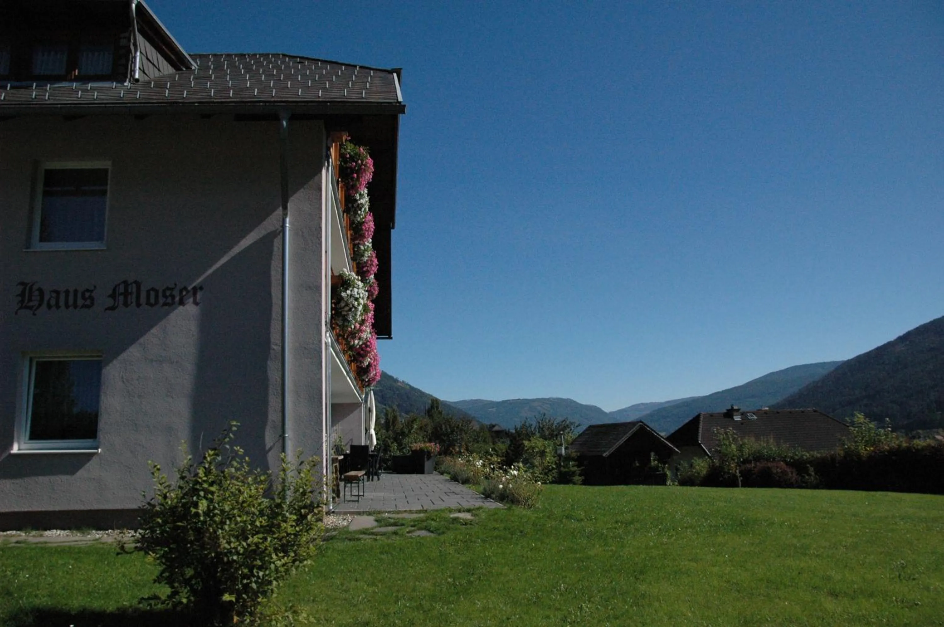 Property building in Appartement Haus Moser