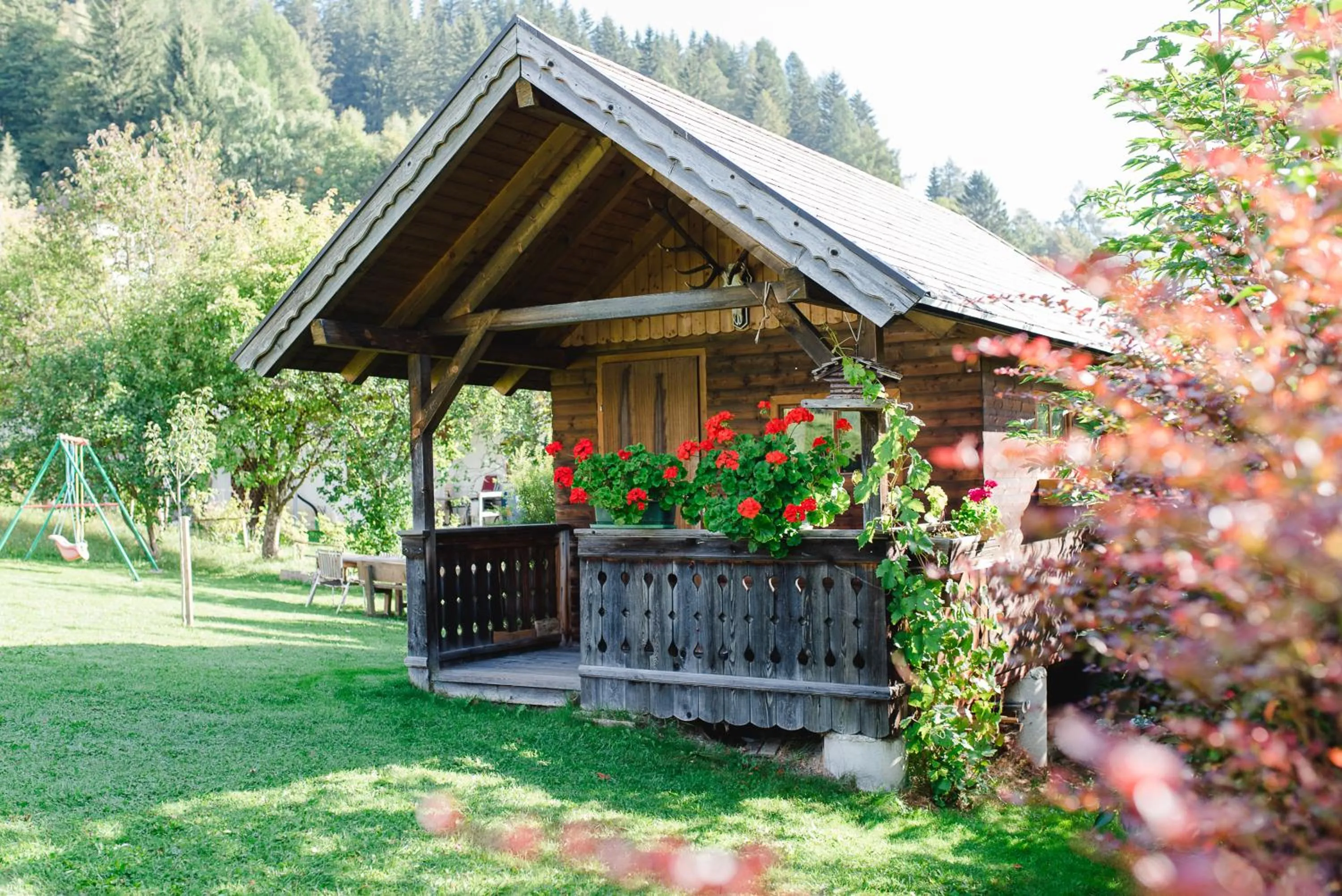 BBQ facilities in Appartement Haus Moser