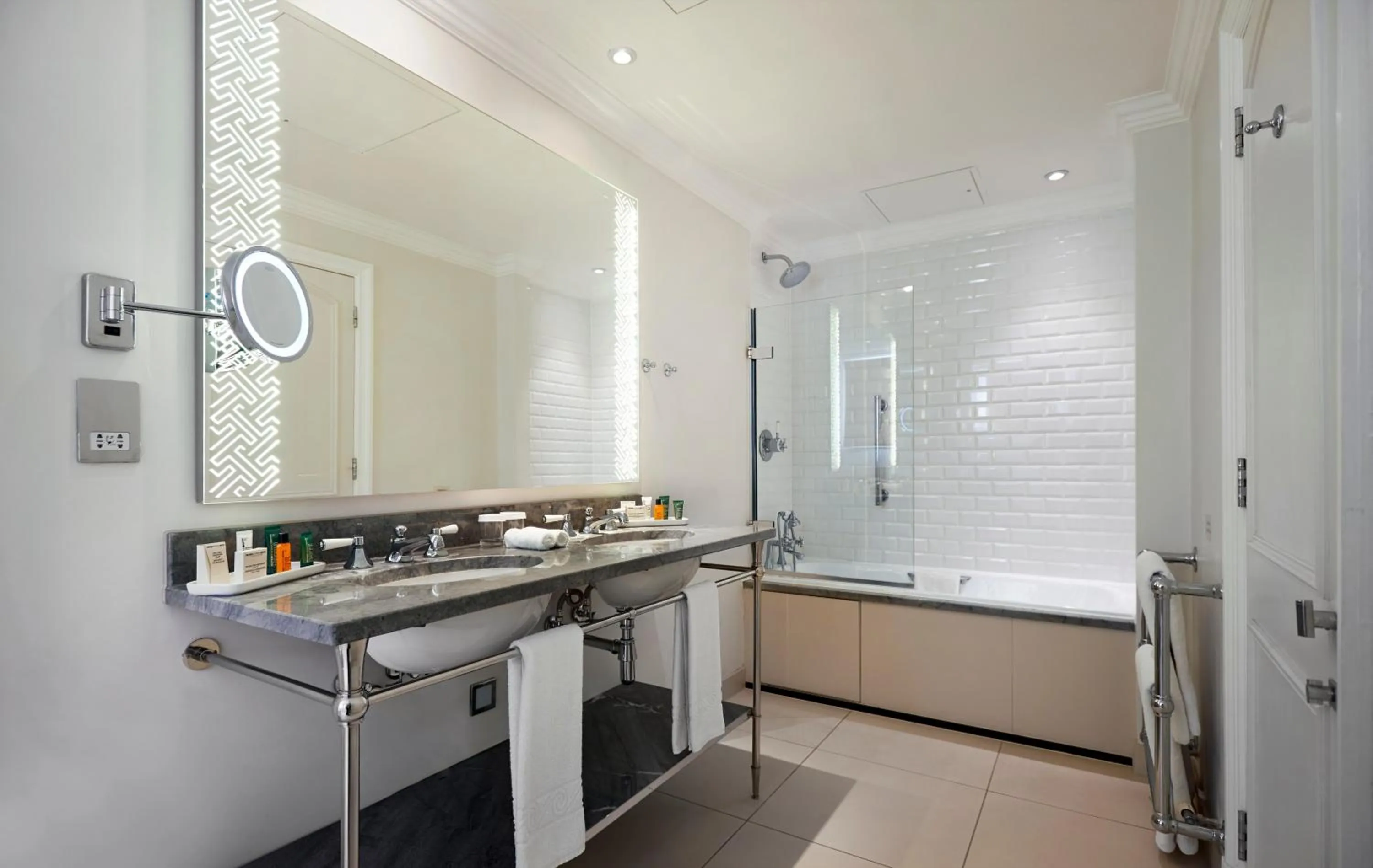 Bathroom in The Waldorf Hilton