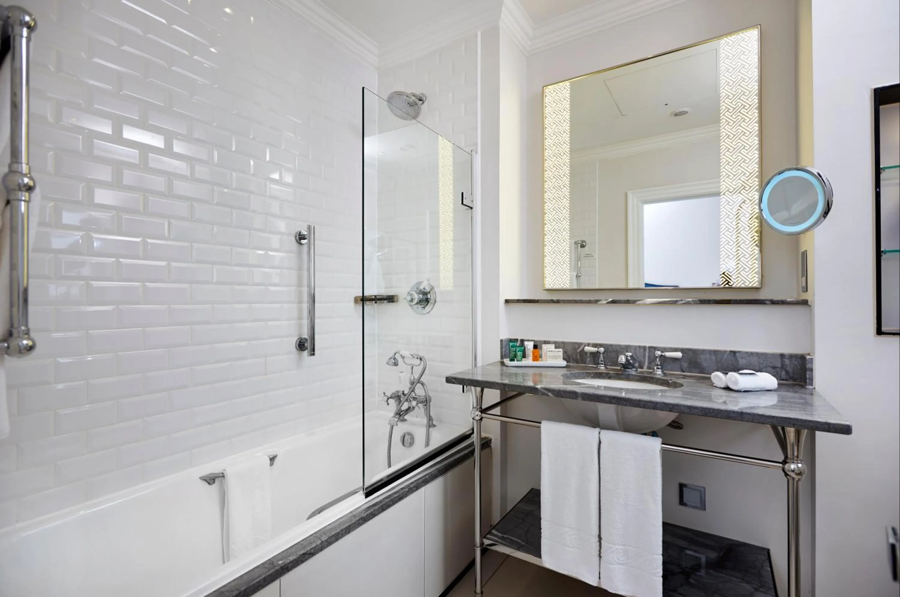 Bathroom in The Waldorf Hilton