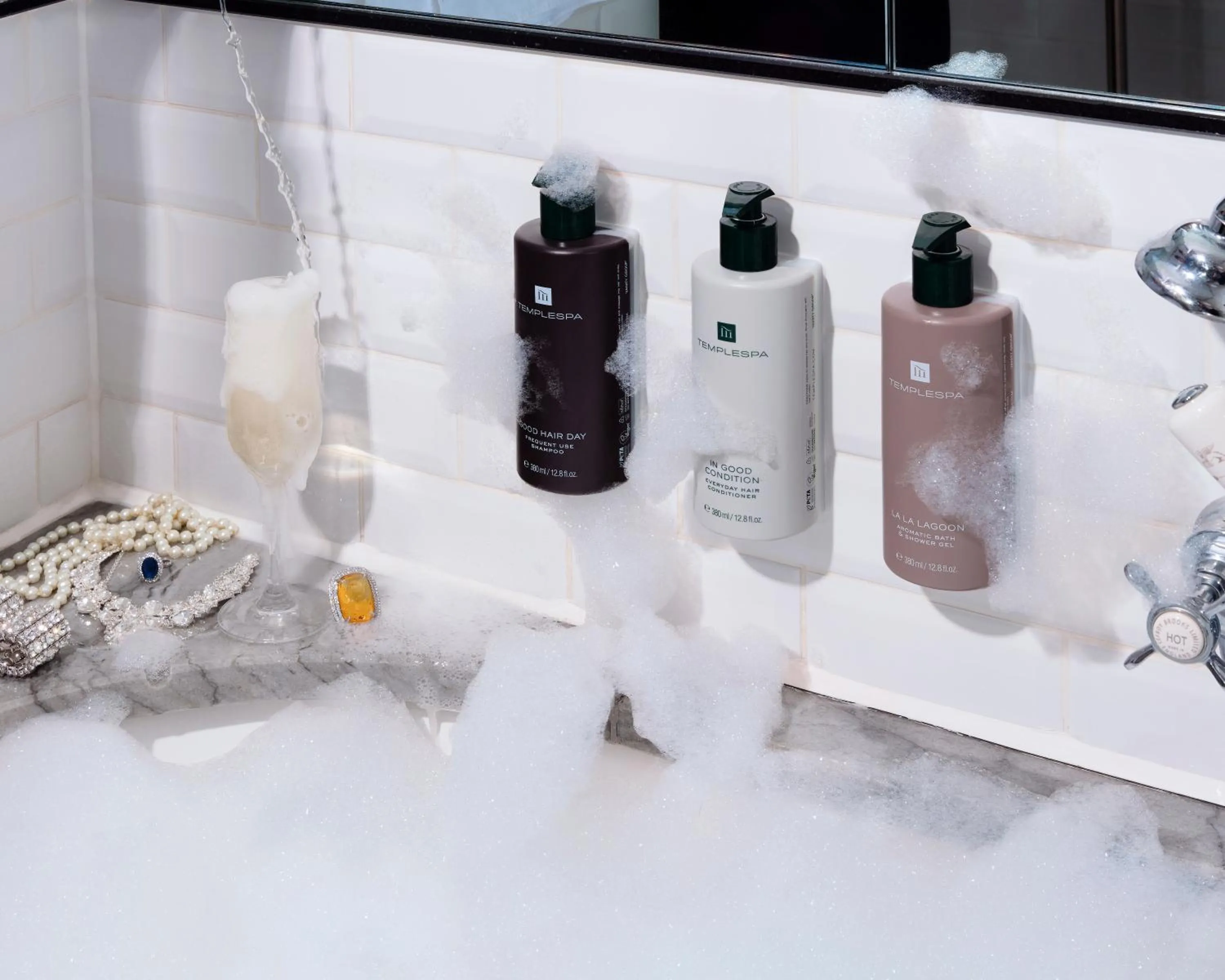 Bathroom in The Waldorf Hilton