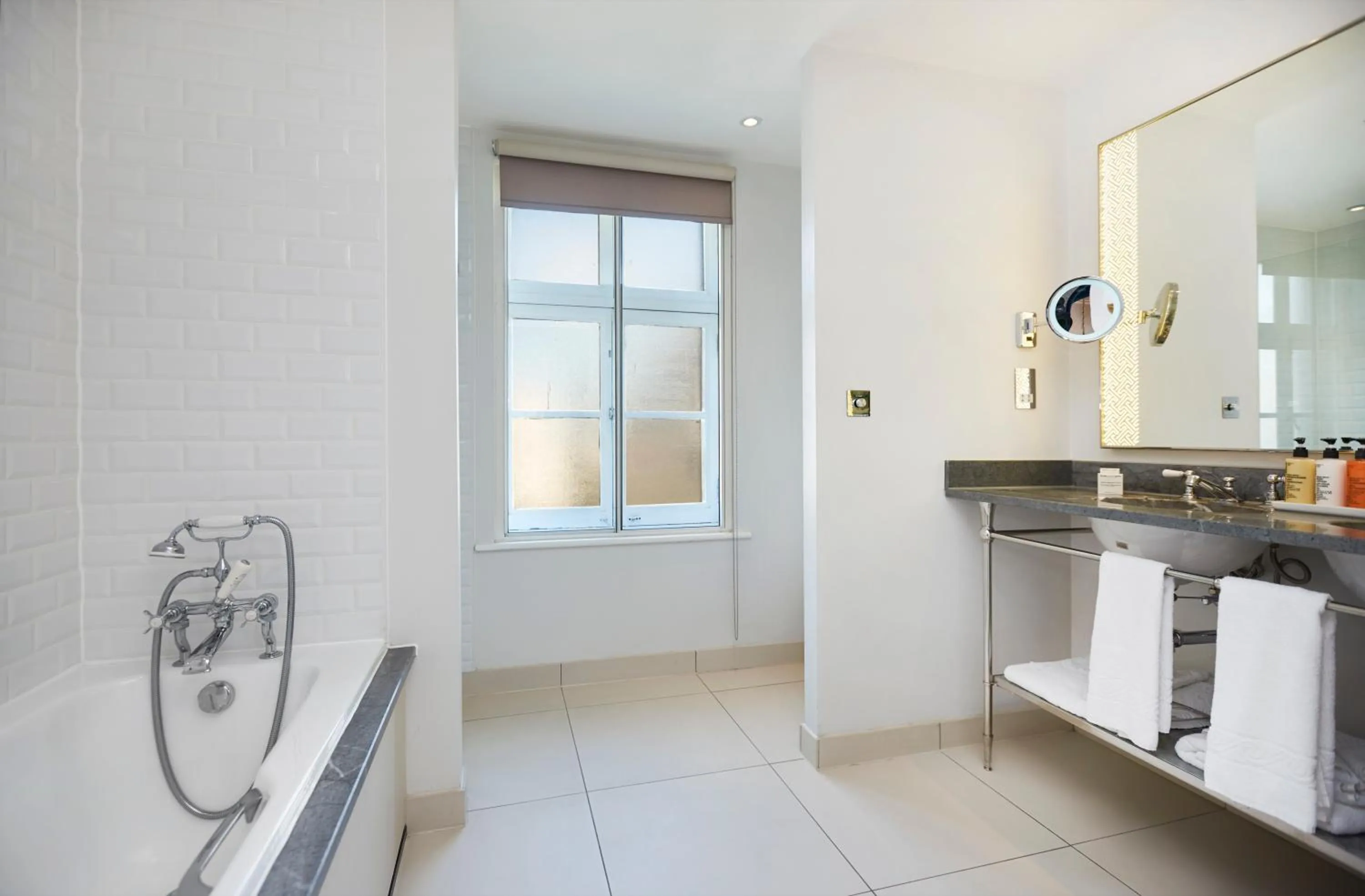 Bathroom in The Waldorf Hilton