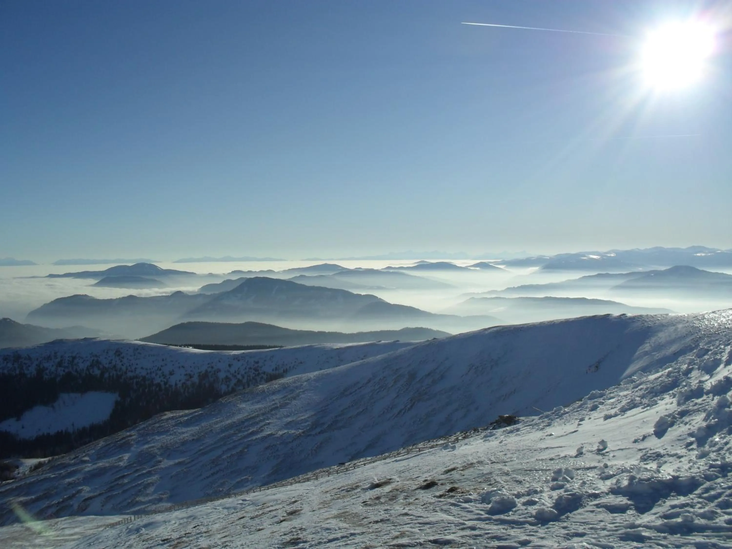 Skiing in Der Graggober