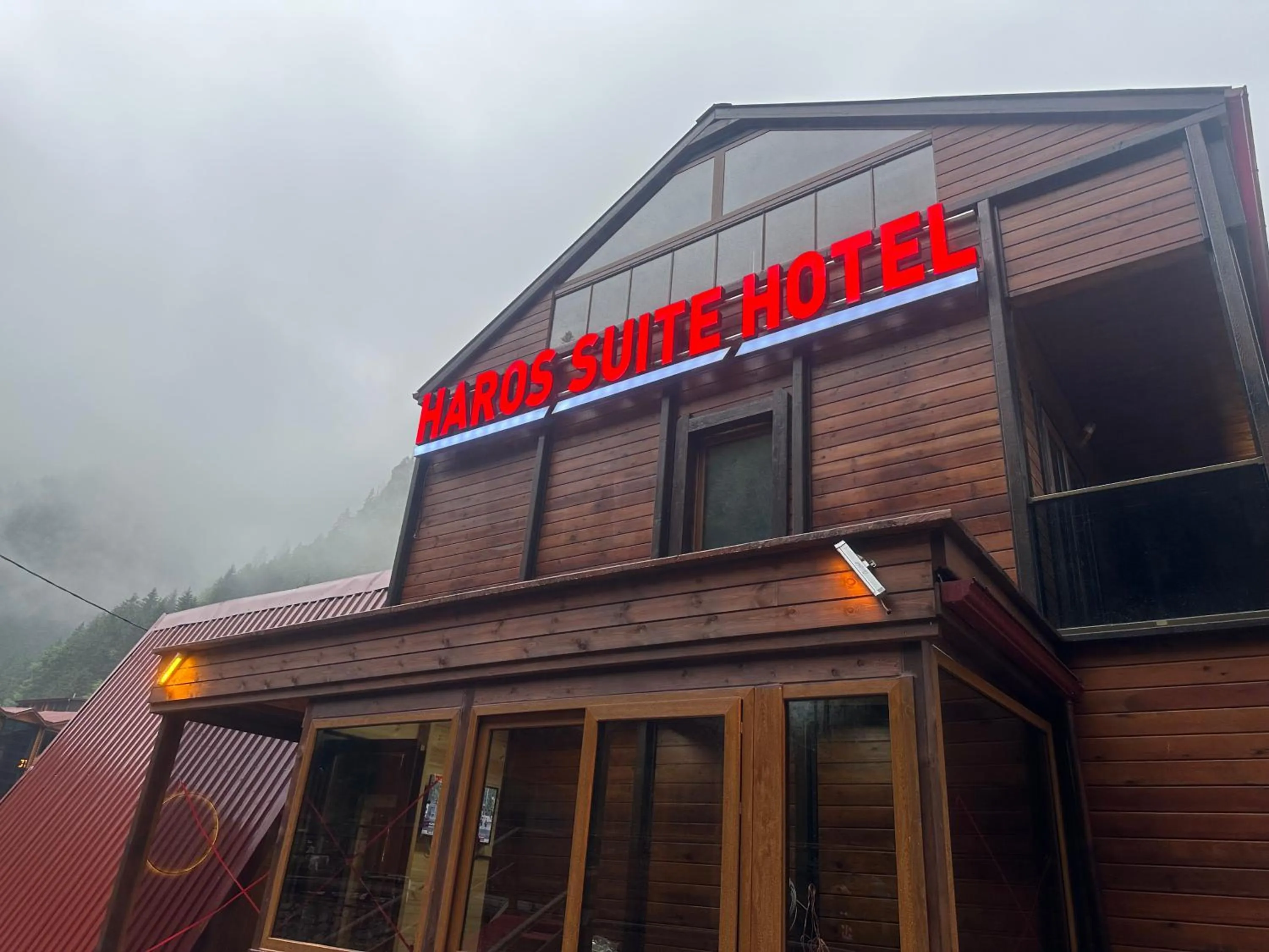 Property building in Haros Suite Hotel