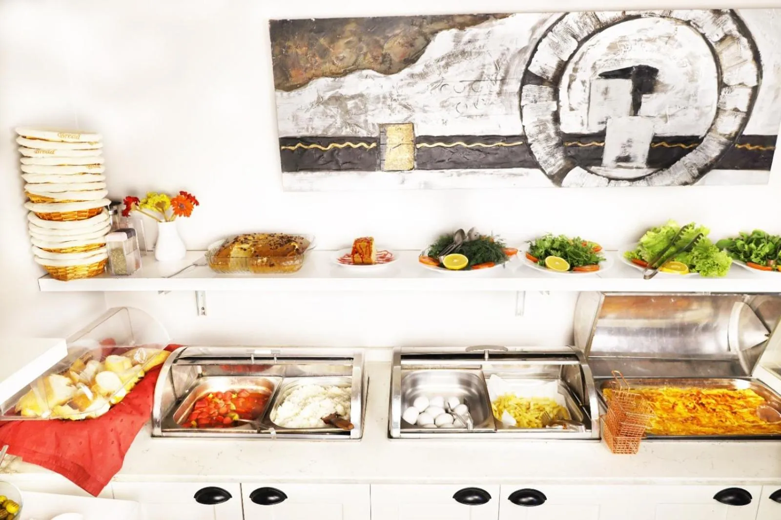 Buffet breakfast in Bakirkoy Tashan Business & Airport Hotel