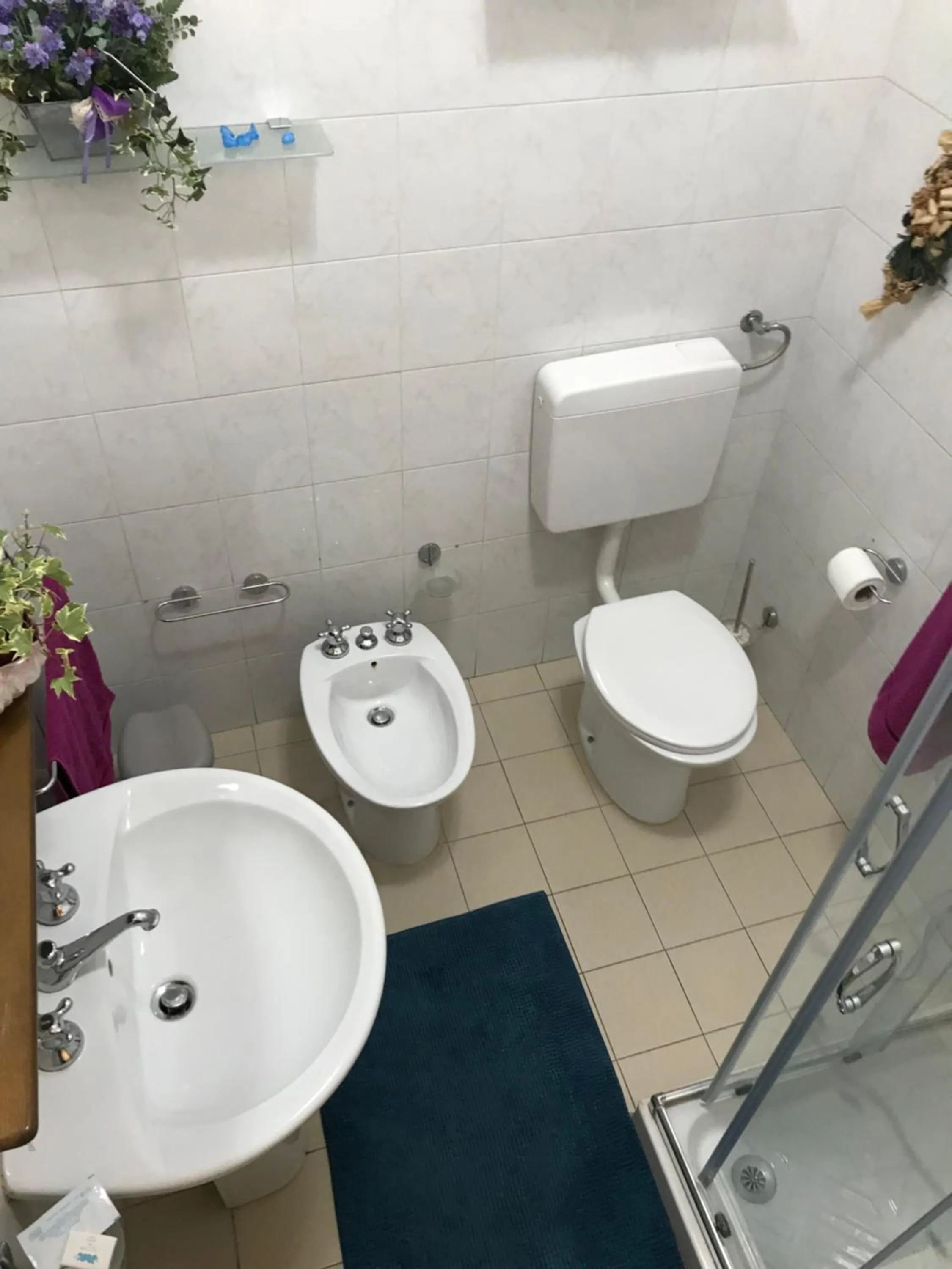 Shower in La Lanterna di Lida e Beppe