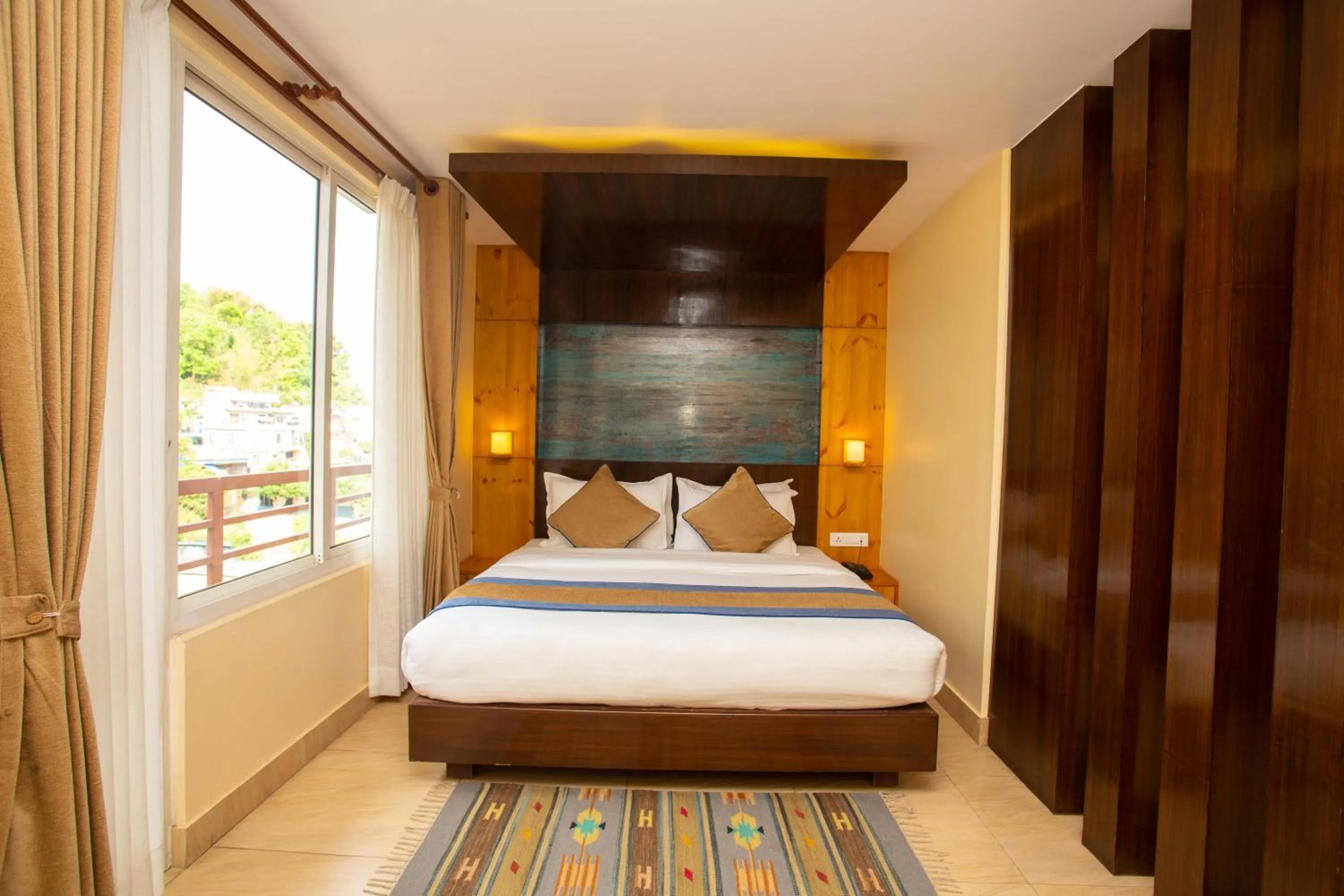 Bedroom in Hotel Lake Paradise