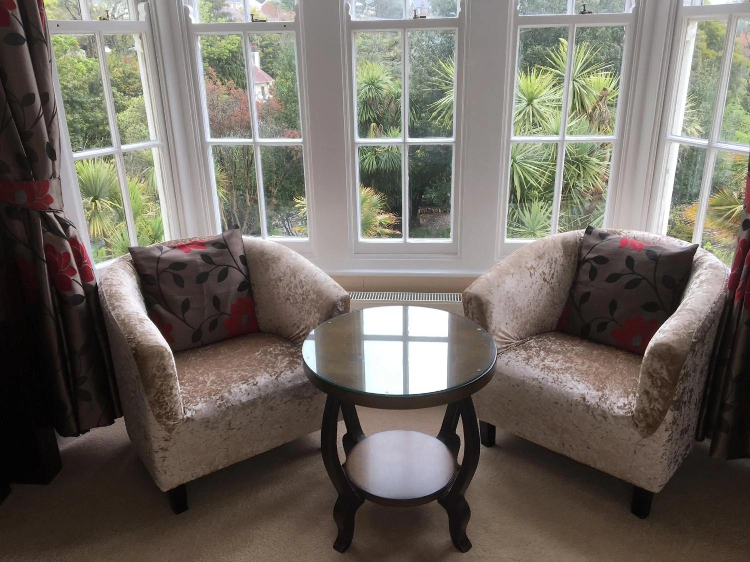 Seating area in The Charterhouse