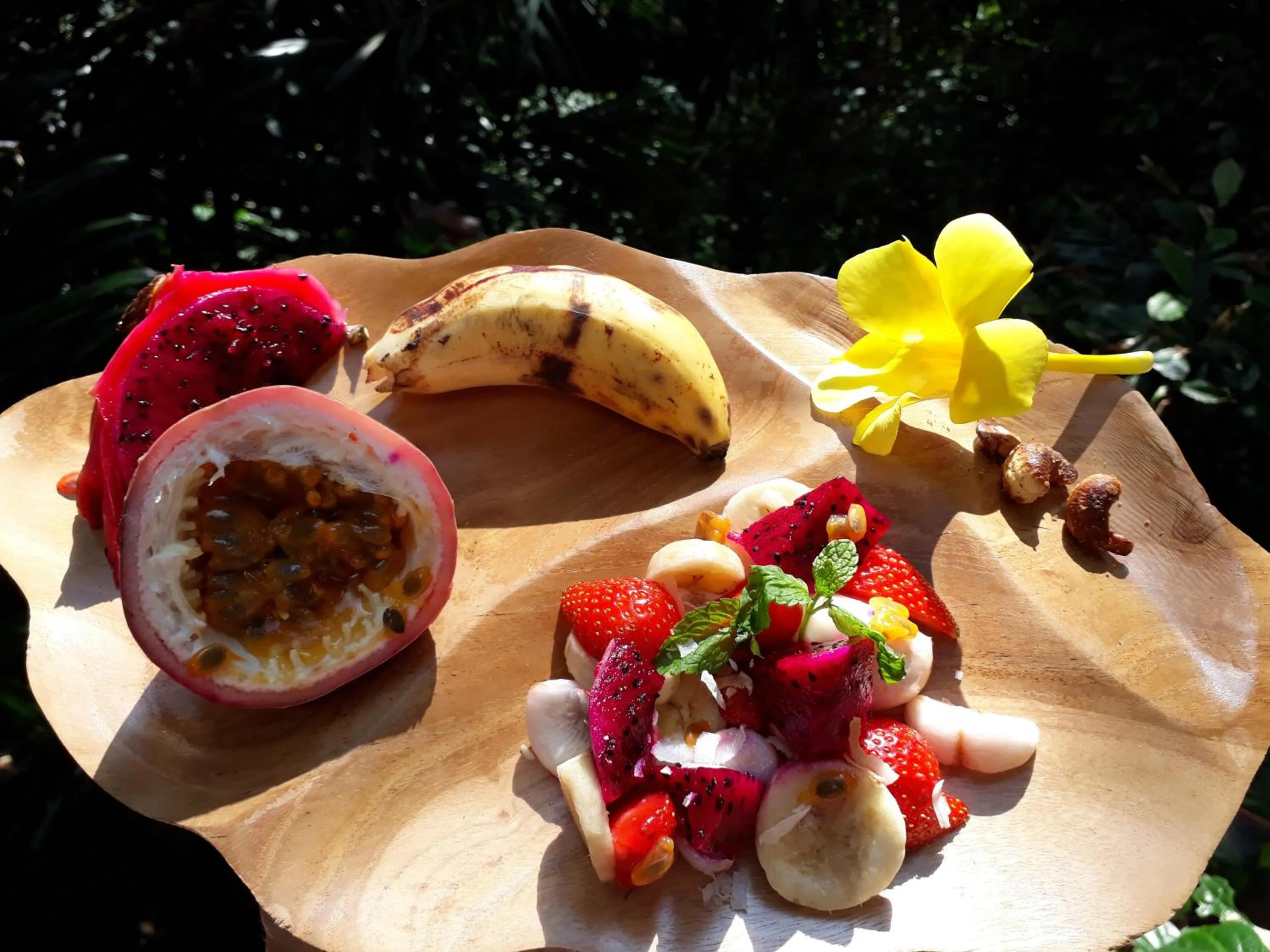 Continental breakfast in Ganesh Villa