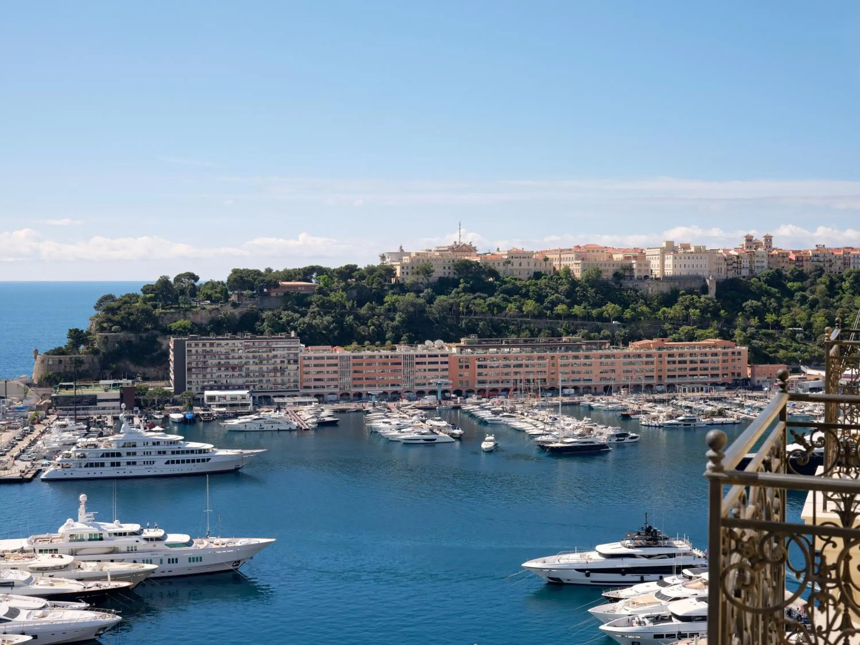 Sea view in Hôtel Hermitage Monte-Carlo Sea view in Hôtel Hermitage Monte-Carlo
