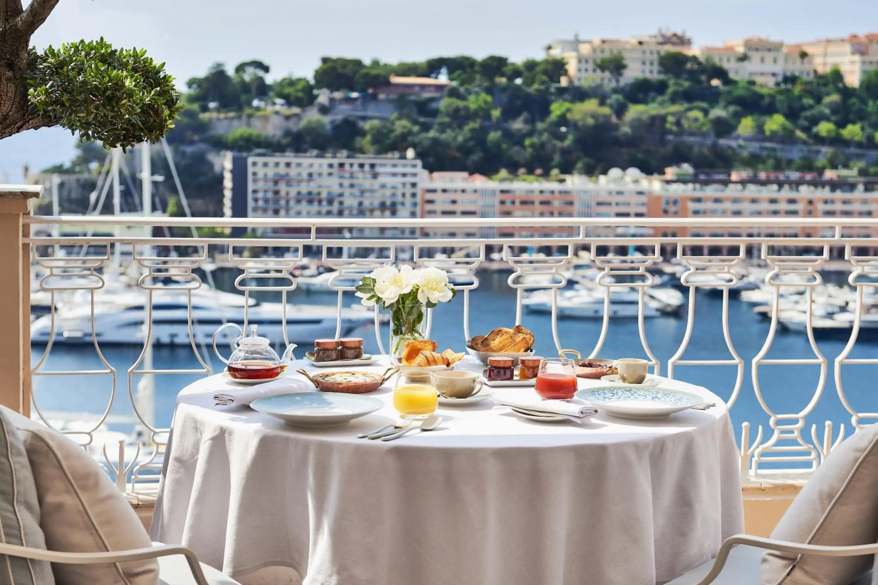 Breakfast in Hôtel Hermitage Monte-Carlo Breakfast in Hôtel Hermitage Monte-Carlo