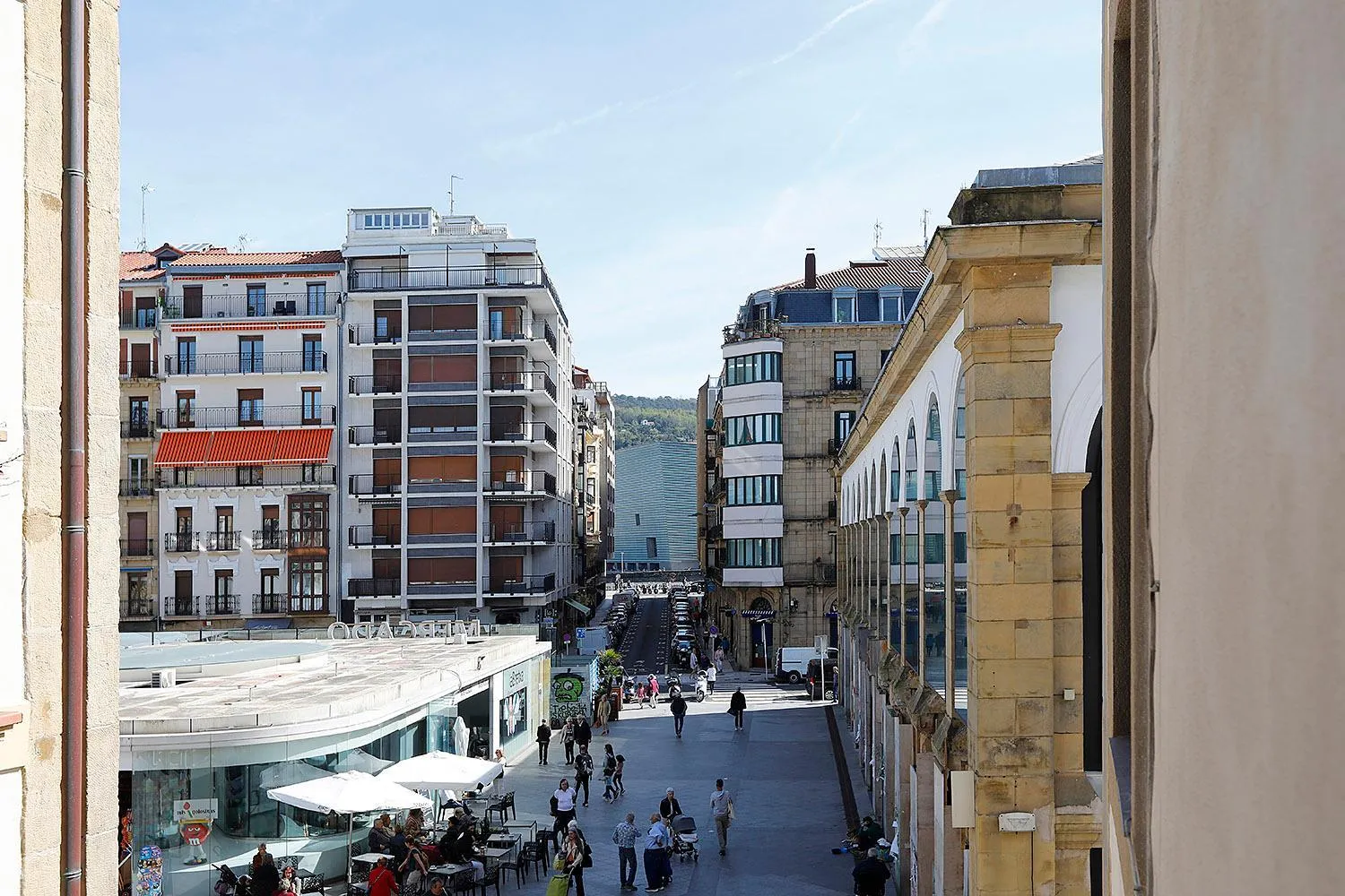 View (from property/room) in Pensión Balerdi