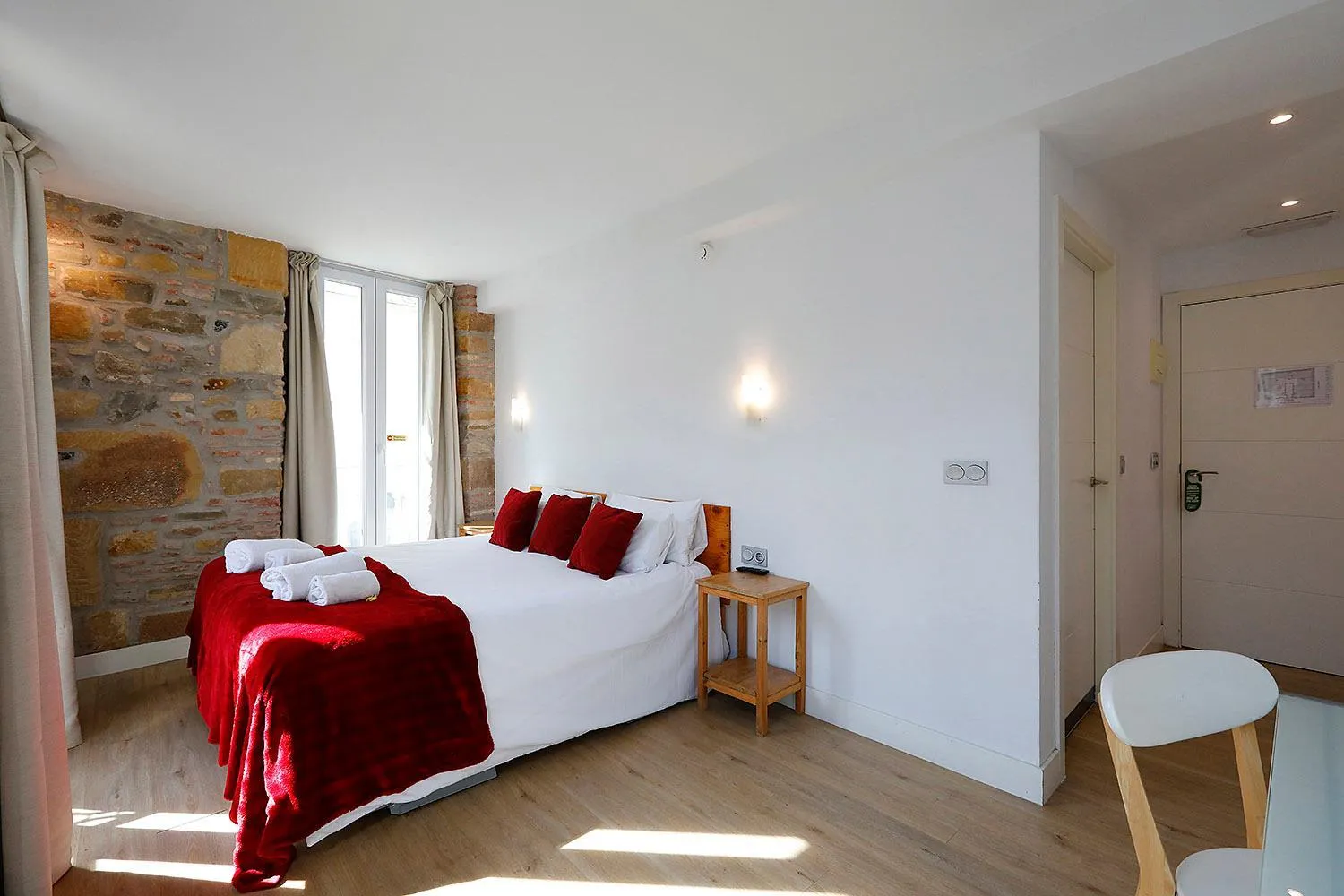 Bedroom, Bed in Pensión Balerdi