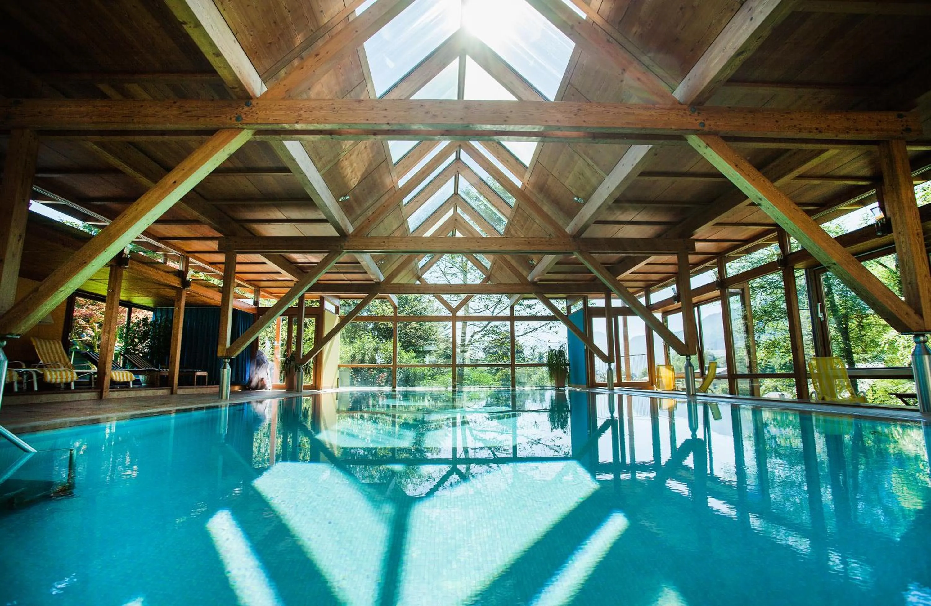 Swimming pool in Hollwegers Landhaus - Das Lisl
