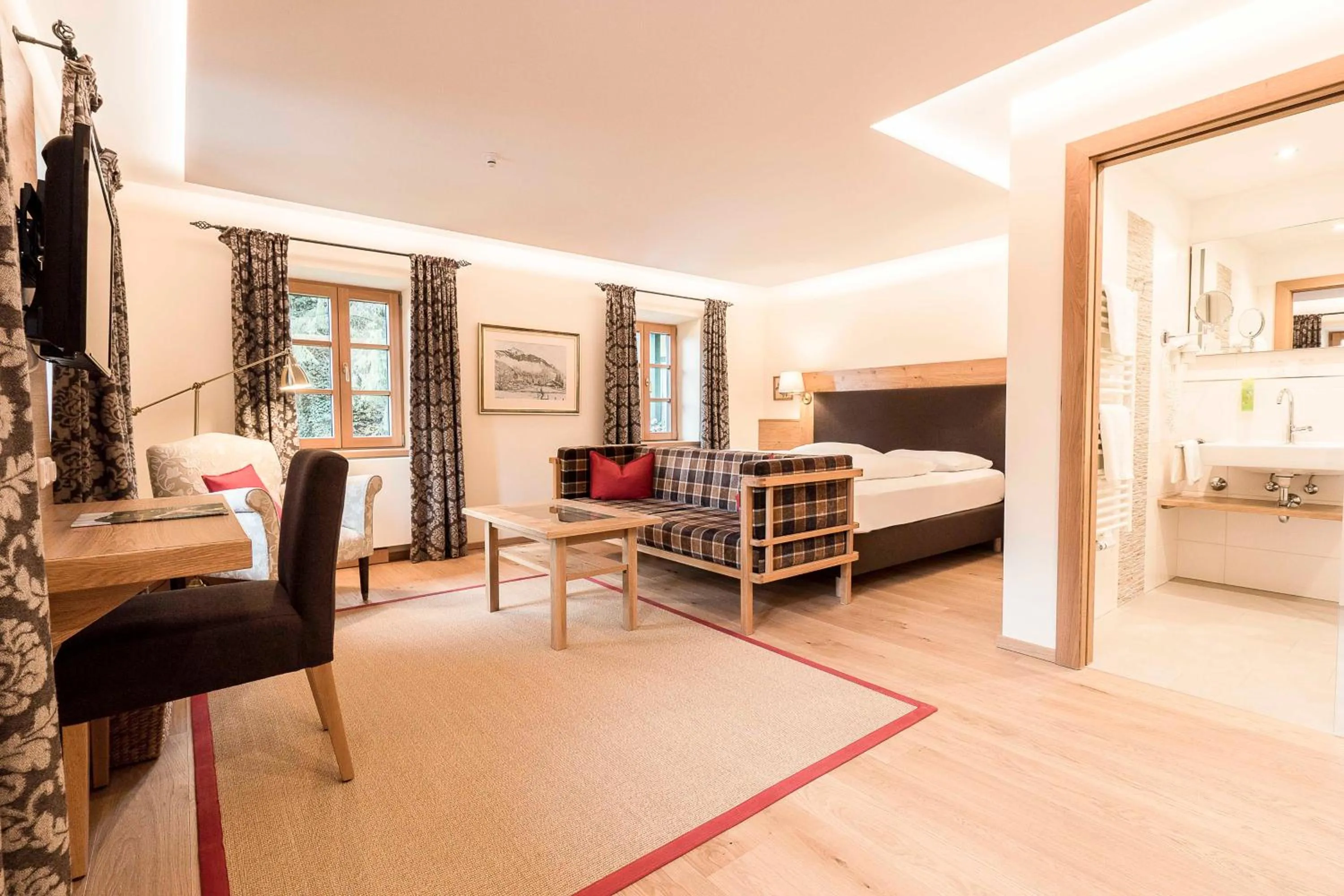 Bathroom, Bed in Hollwegers Landhaus - Das Lisl