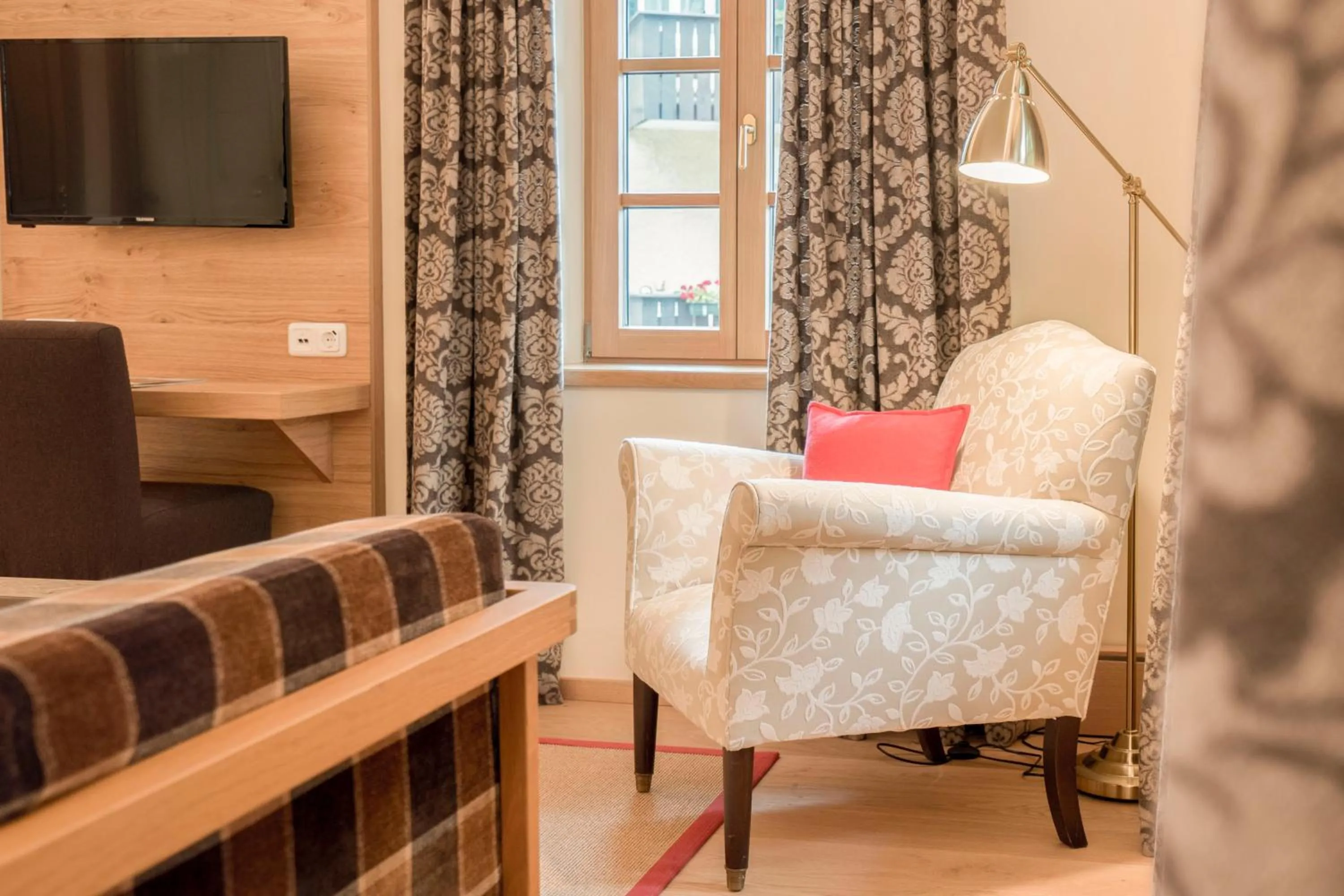 Seating area in Hollwegers Landhaus - Das Lisl