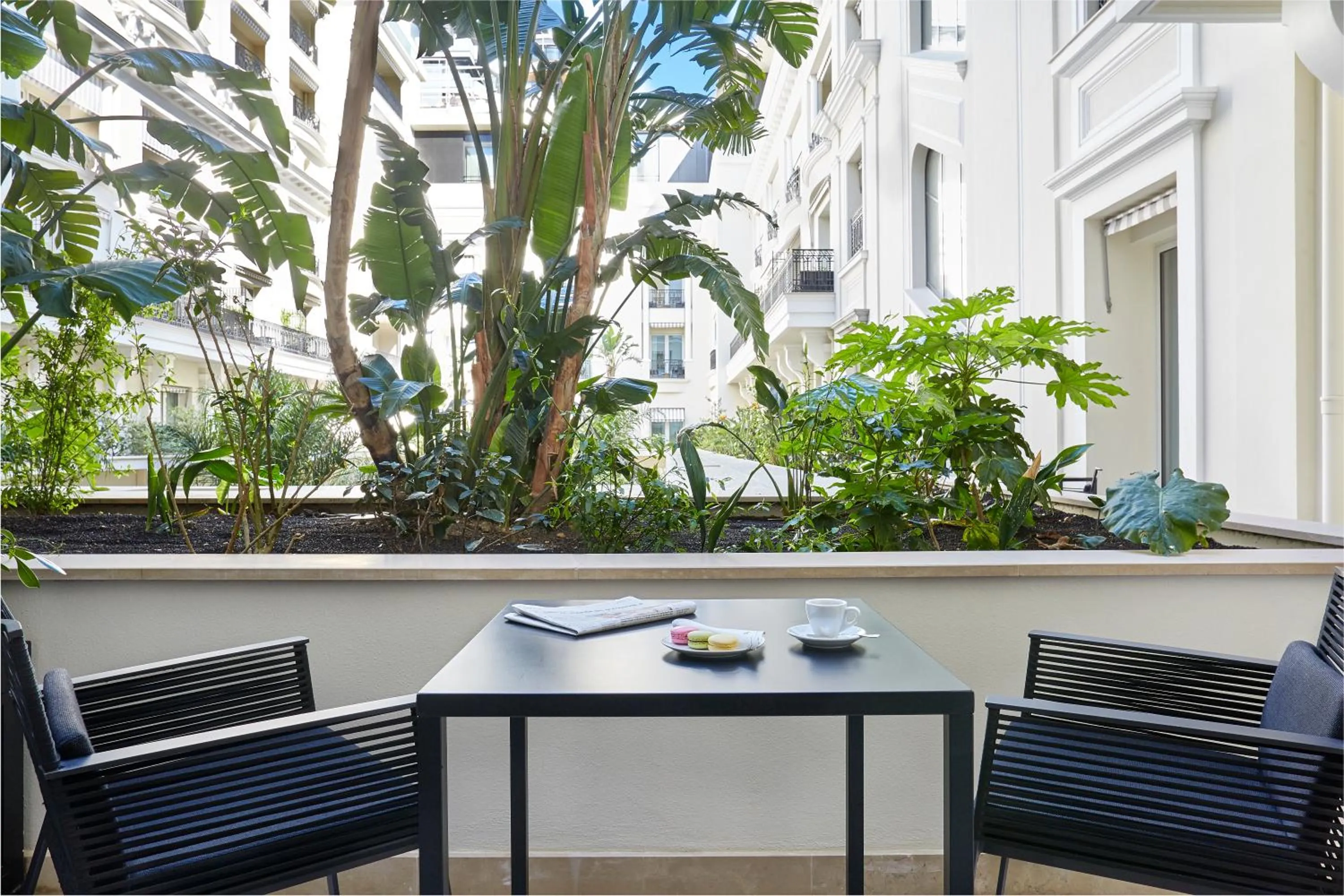 Patio in Hôtel de Paris Monte-Carlo