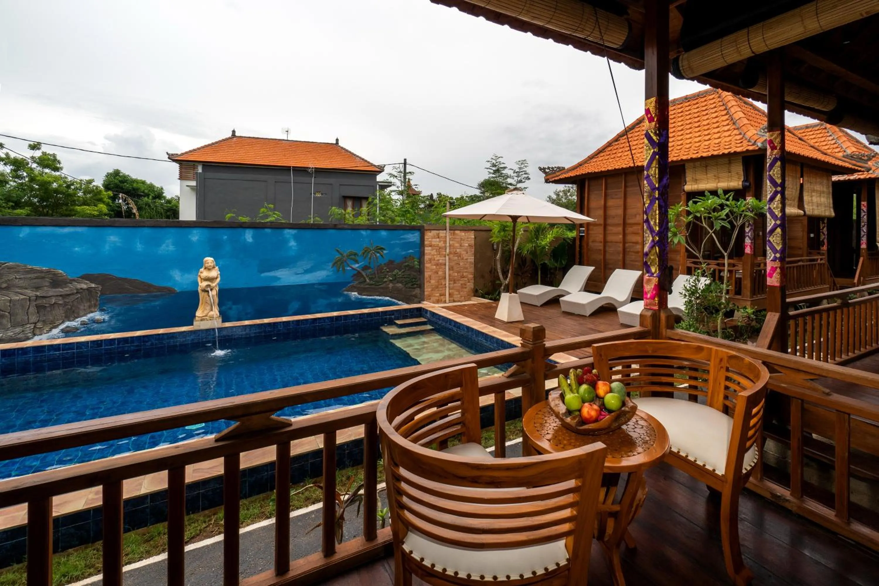 Balcony/Terrace in Radiance Sunset Villas Lembongan