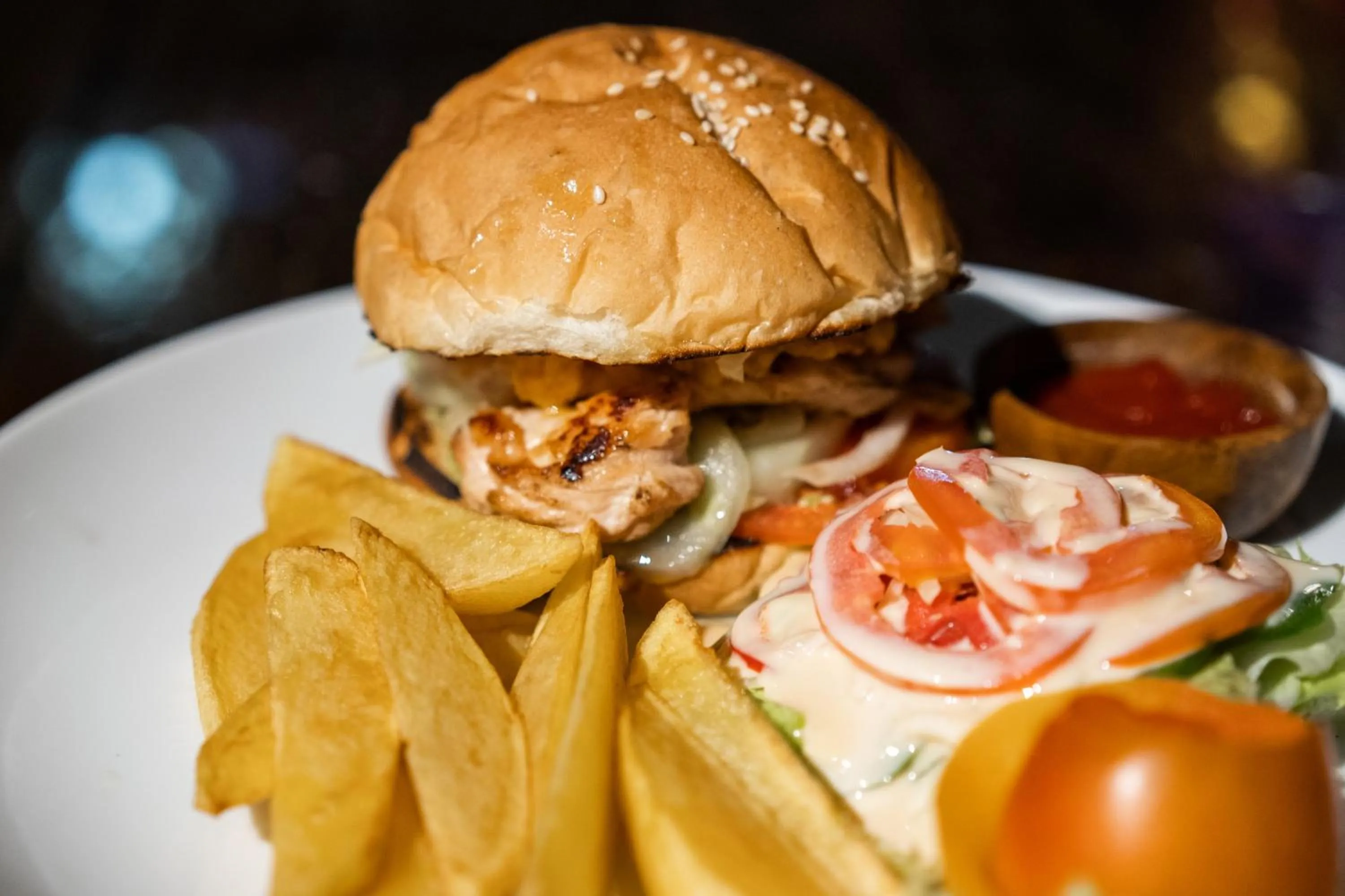 Lunch in Radiance Sunset Villas Lembongan