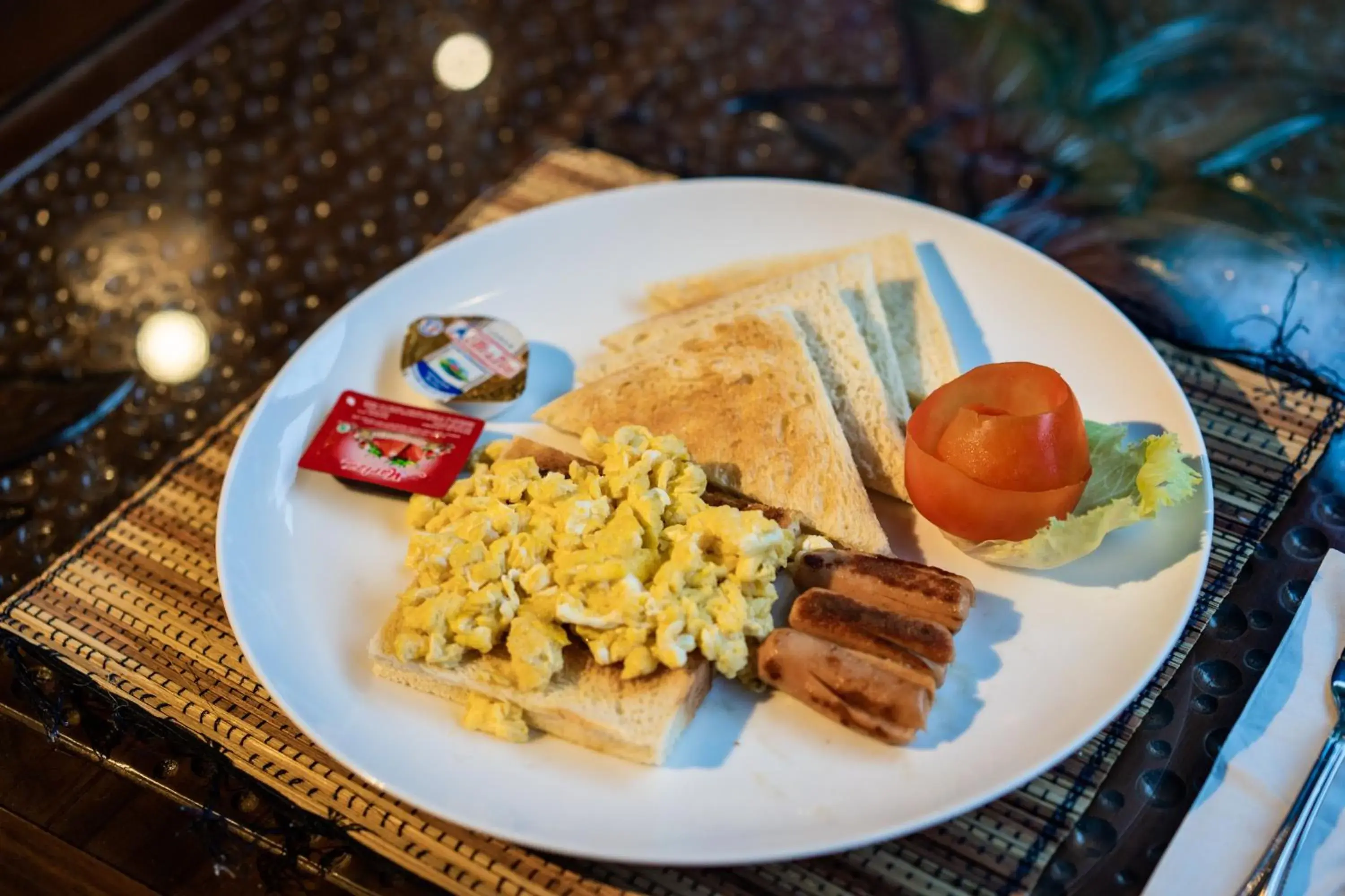 American breakfast in Radiance Sunset Villas Lembongan American breakfast in Radiance Sunset Villas Lembongan