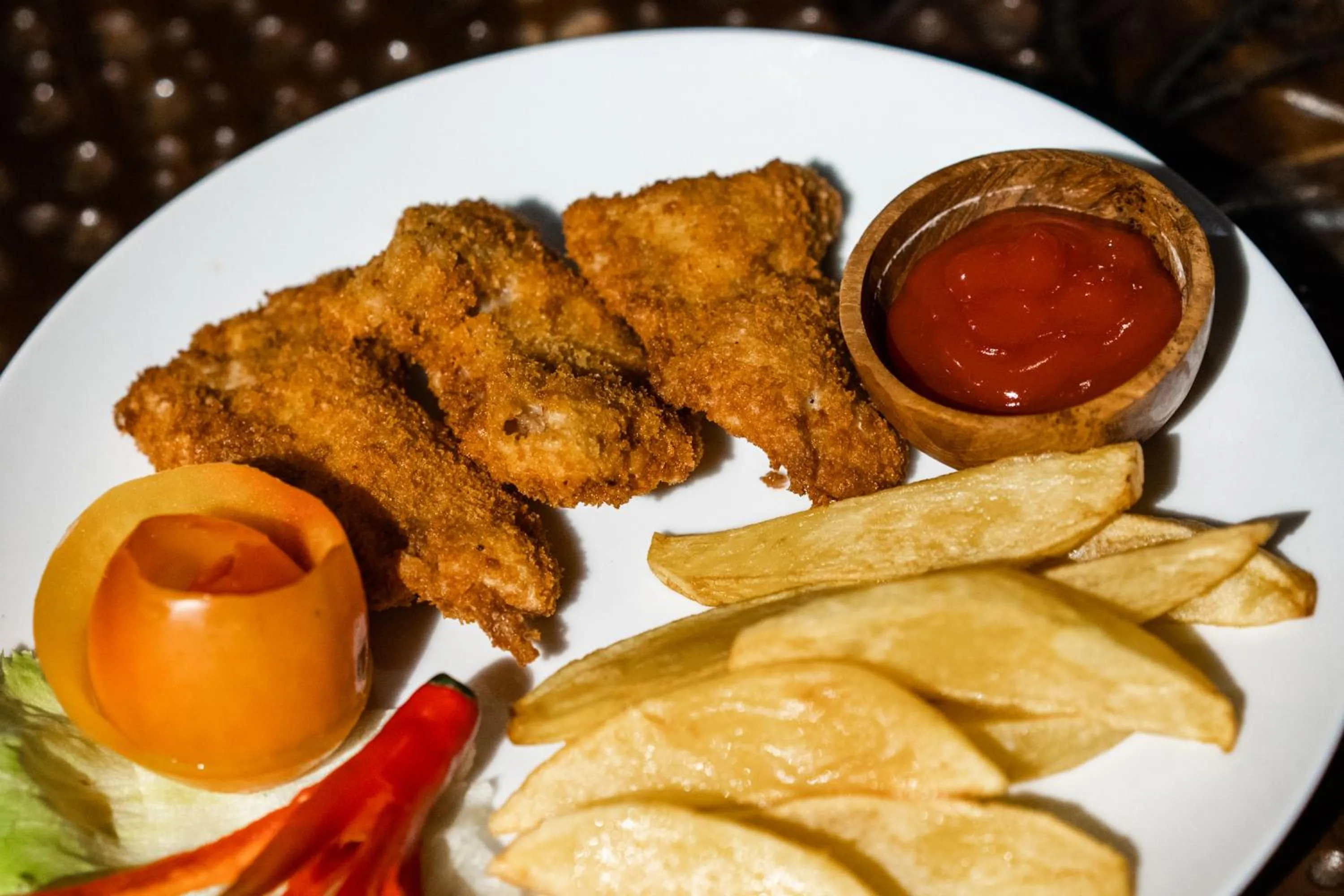 Lunch in Radiance Sunset Villas Lembongan