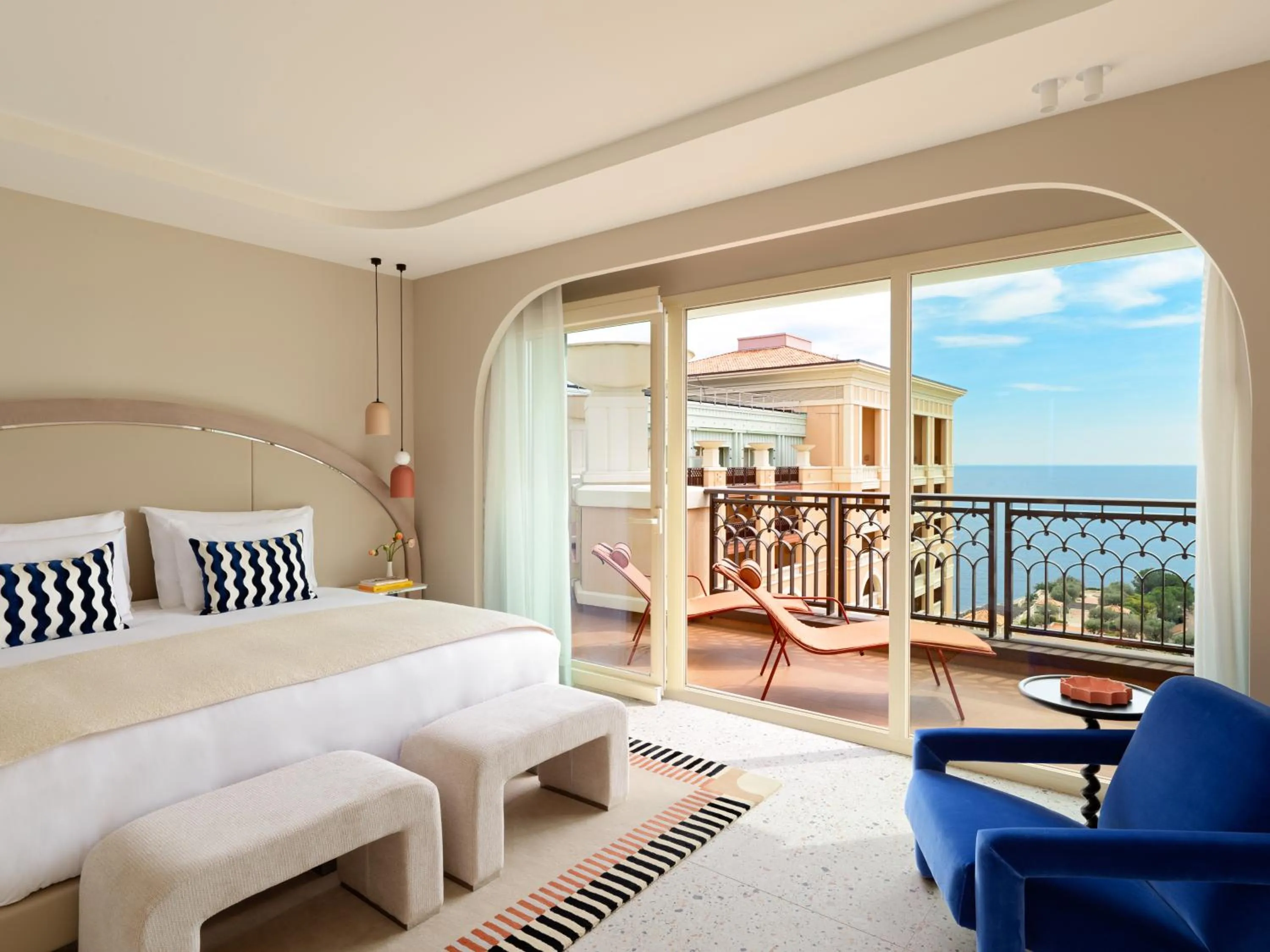 Bedroom, Bed in Monte-Carlo Bay Hotel & Resort