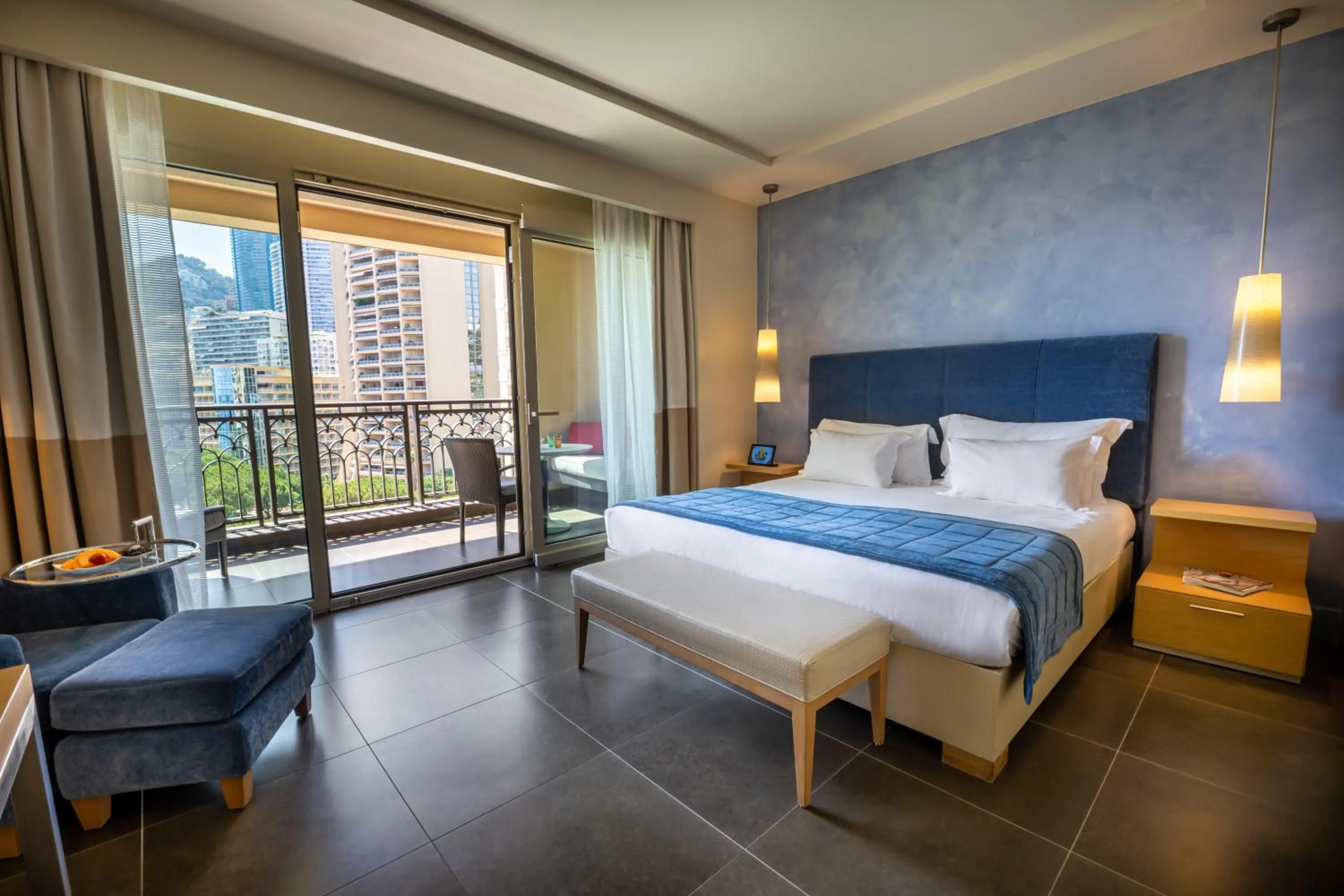 Bedroom, Bed in Monte-Carlo Bay Hotel & Resort