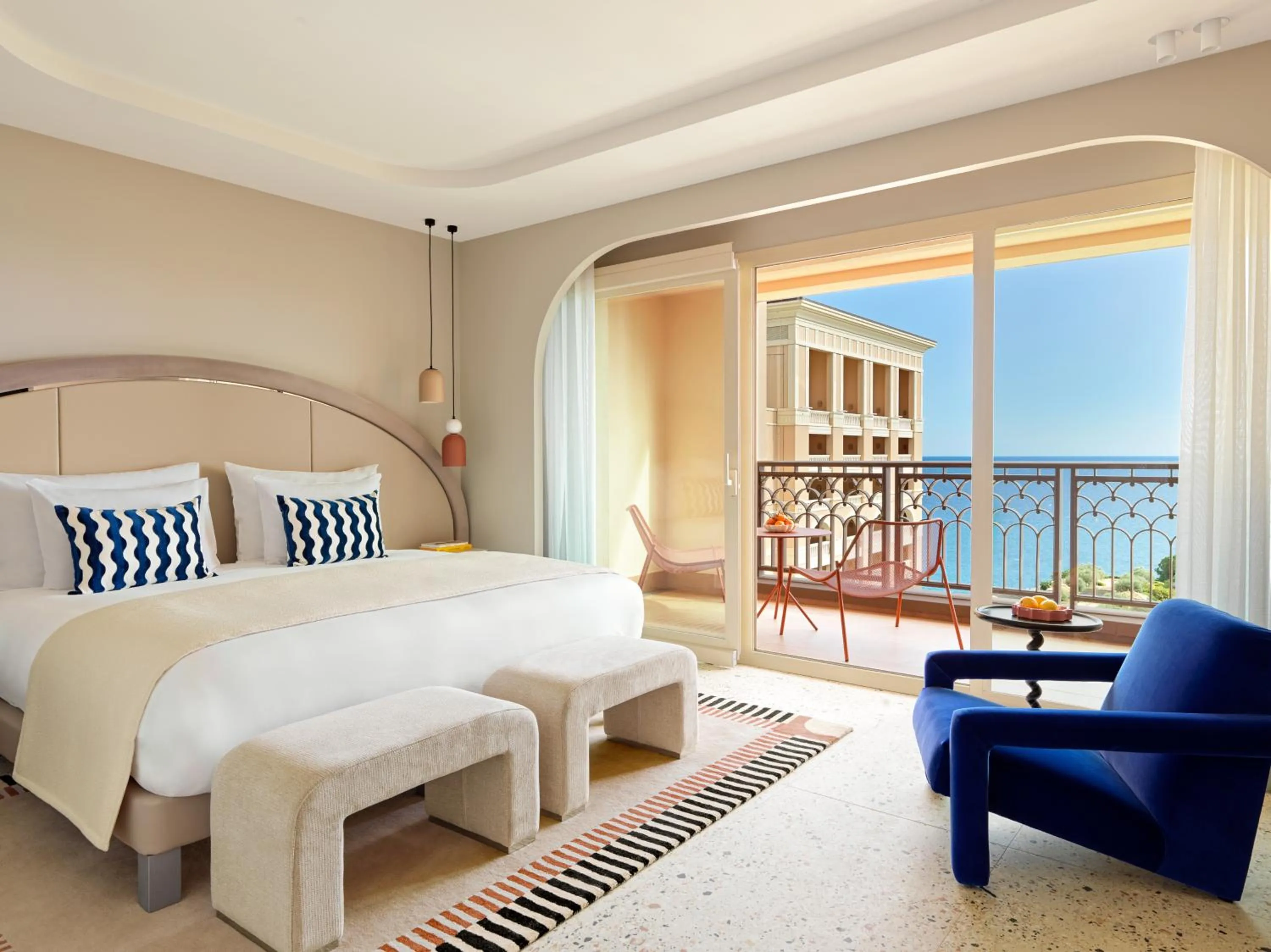 Bedroom, Bed in Monte-Carlo Bay Hotel & Resort