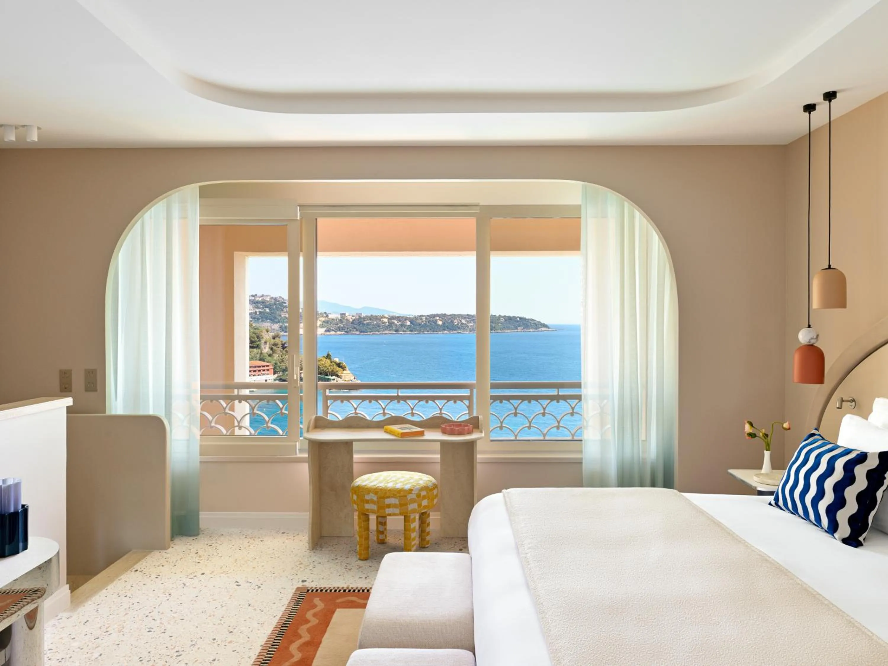 Bedroom, Bed in Monte-Carlo Bay Hotel & Resort