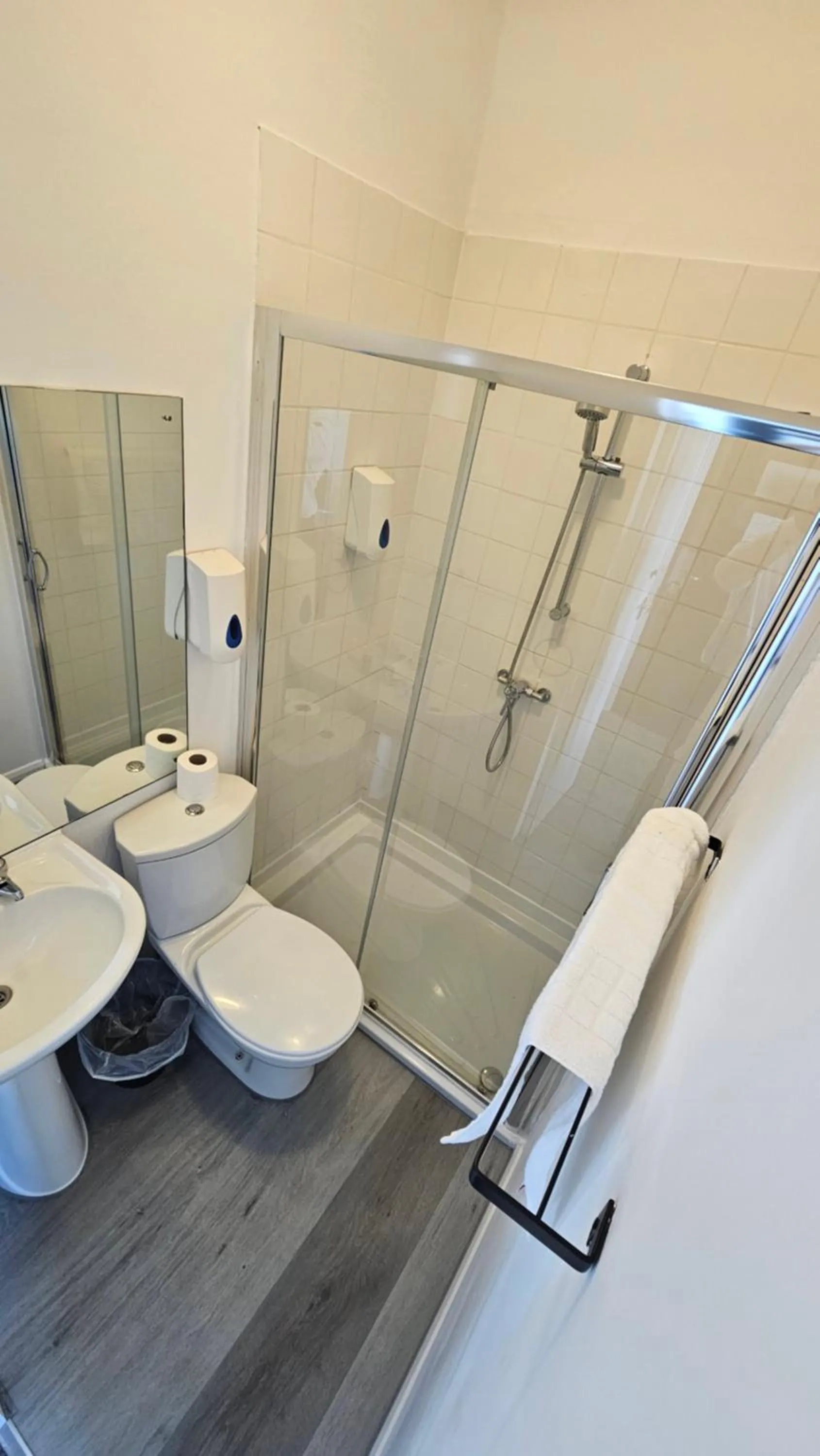 Bathroom in The Strand Hotel