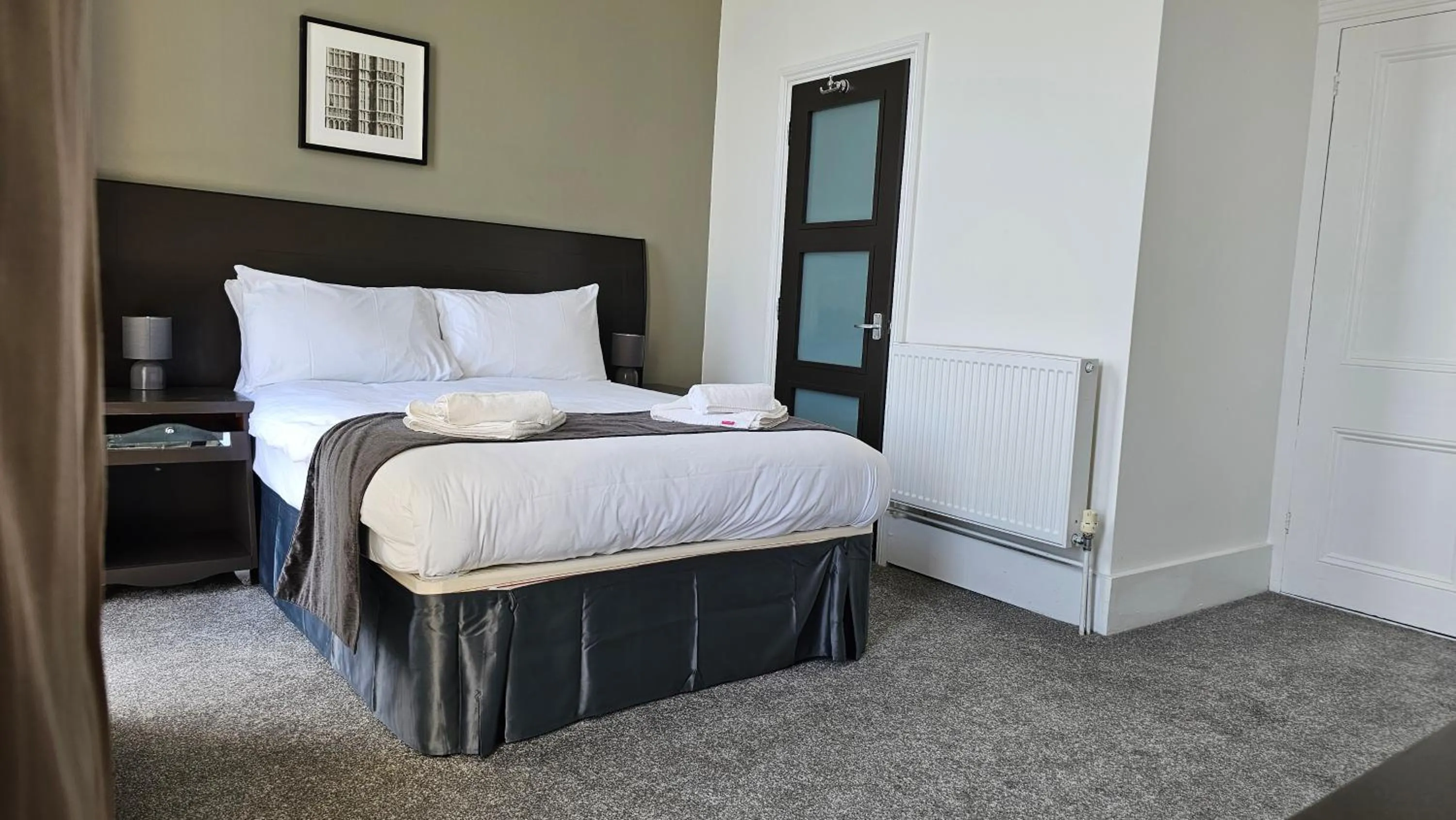 Bed in The Strand Hotel