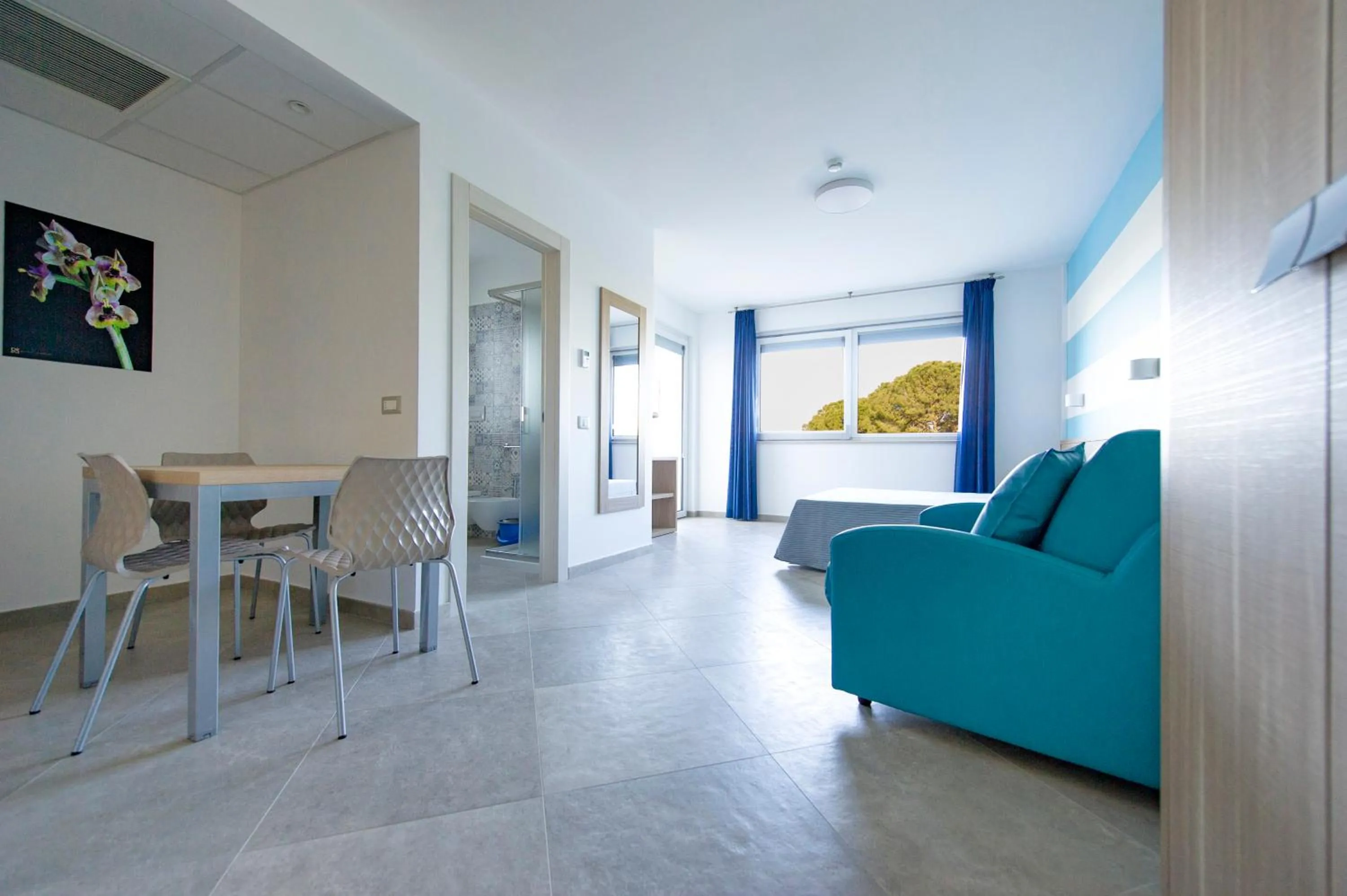 Living room in Hotel Residence Torre Del Porto