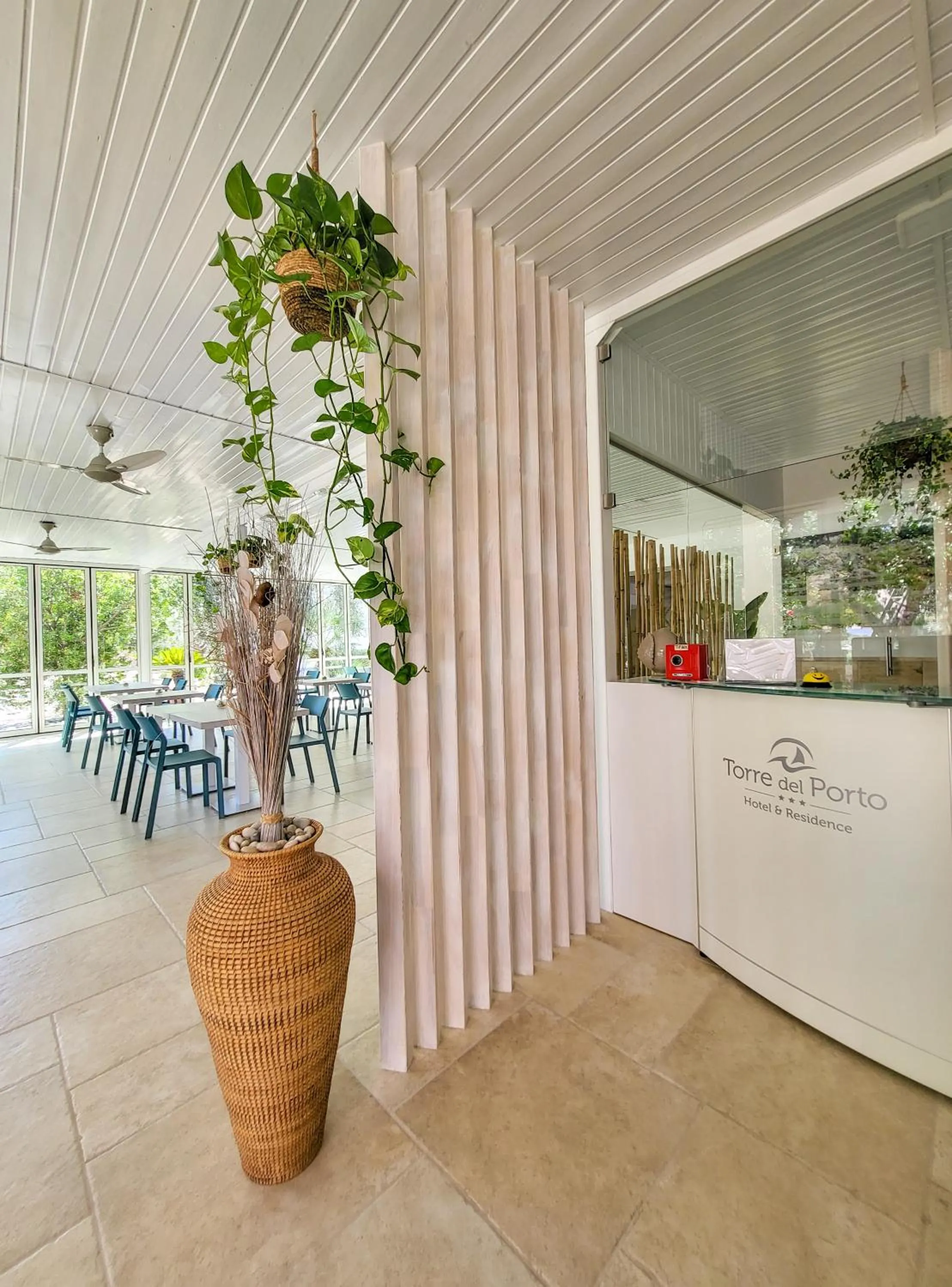 Lobby or reception in Hotel Residence Torre Del Porto