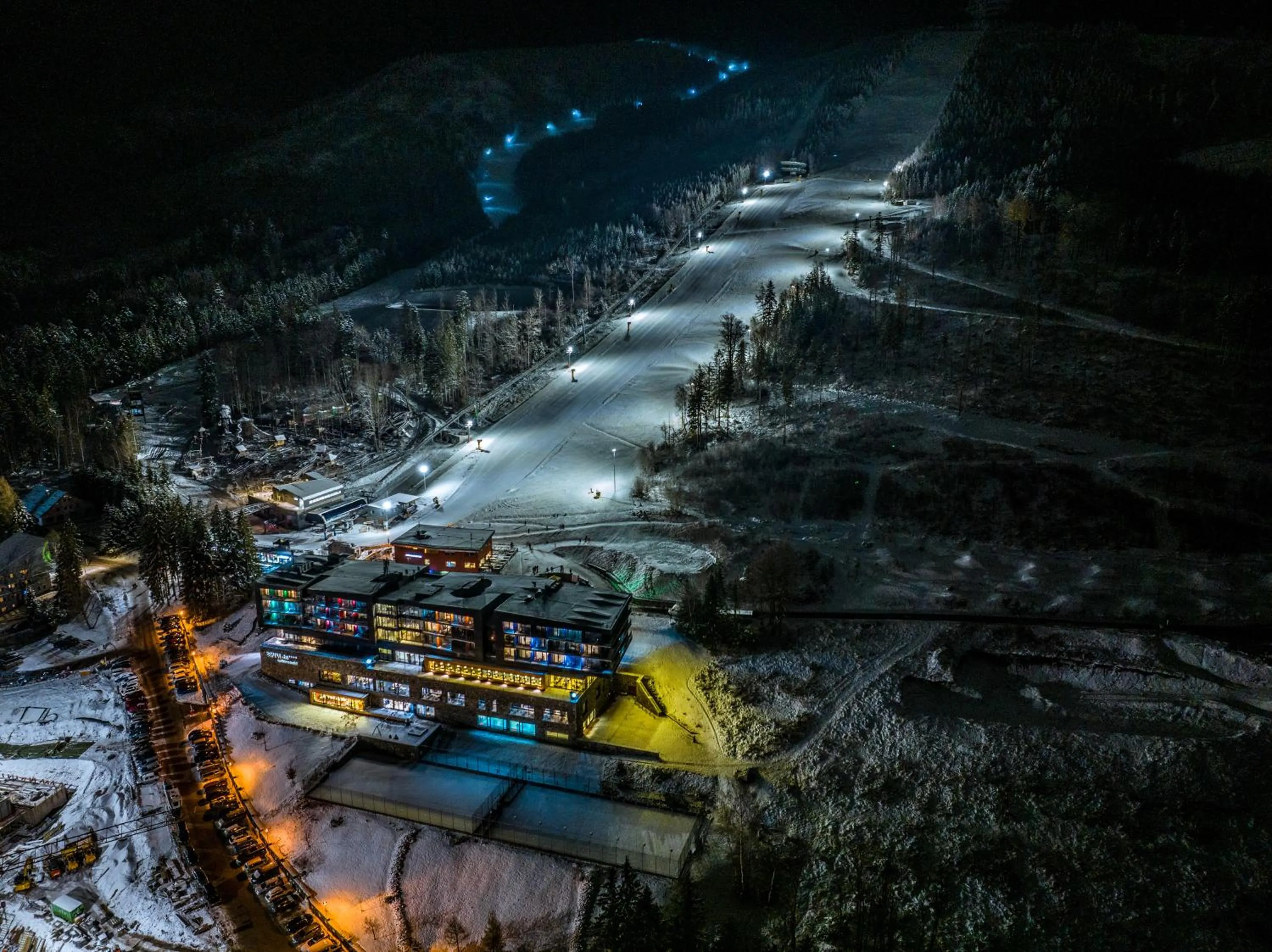 Property building in Wellness Hotel Vista