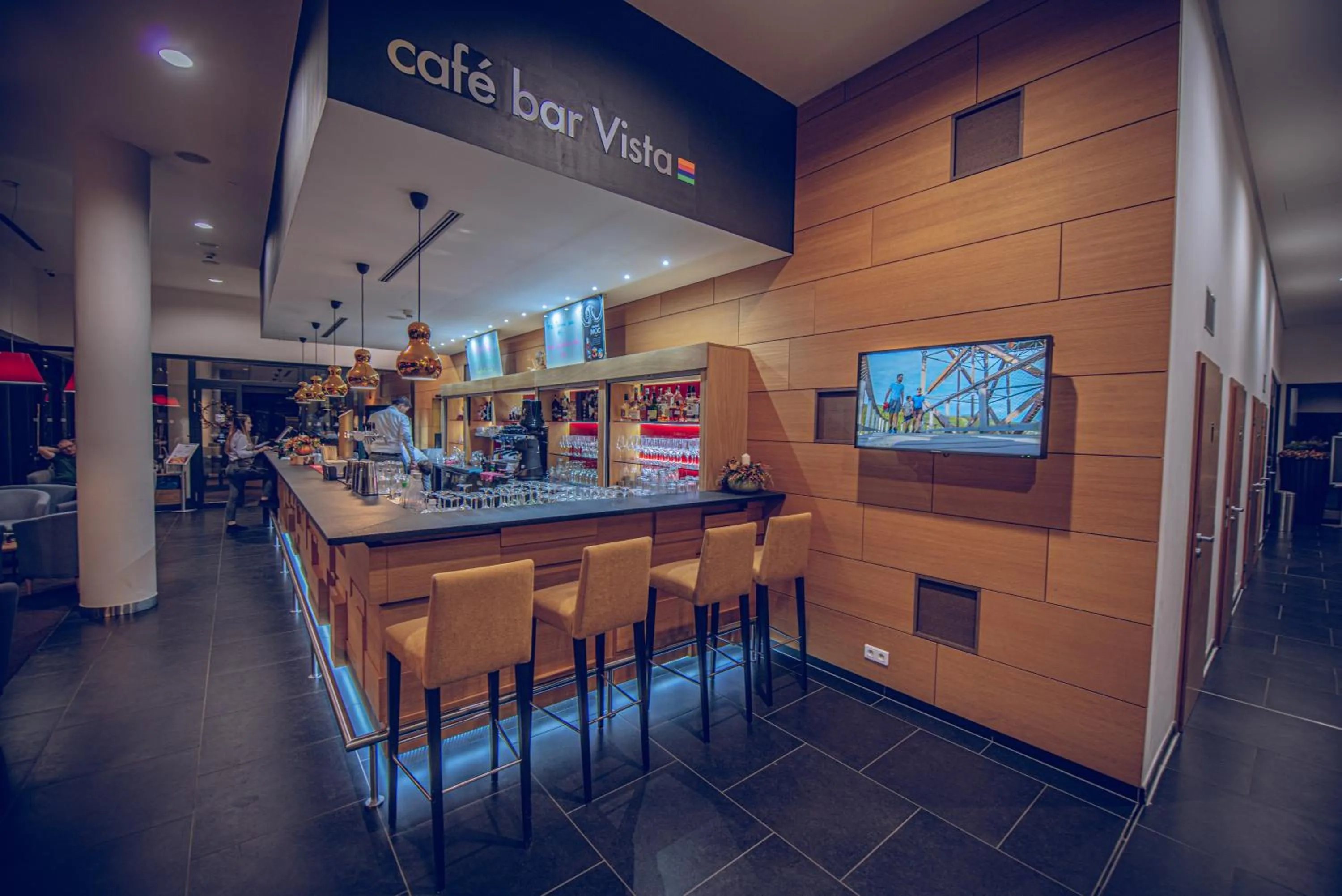 Lounge or bar in Wellness Hotel Vista