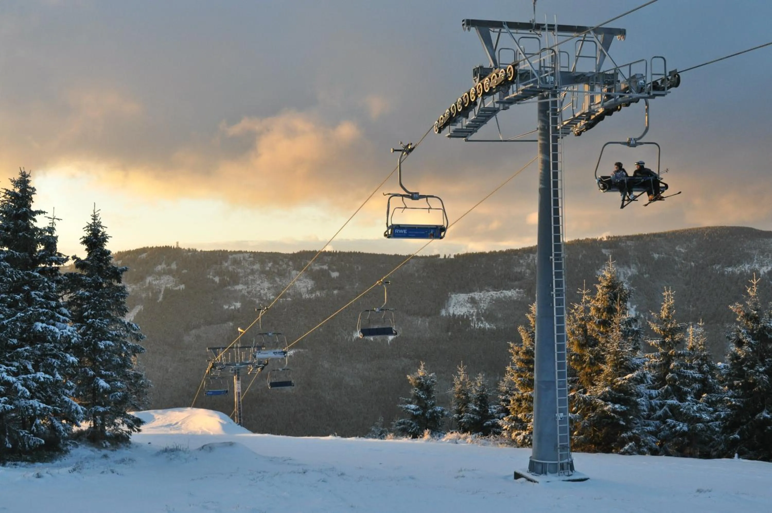 Skiing in Wellness Hotel Vista