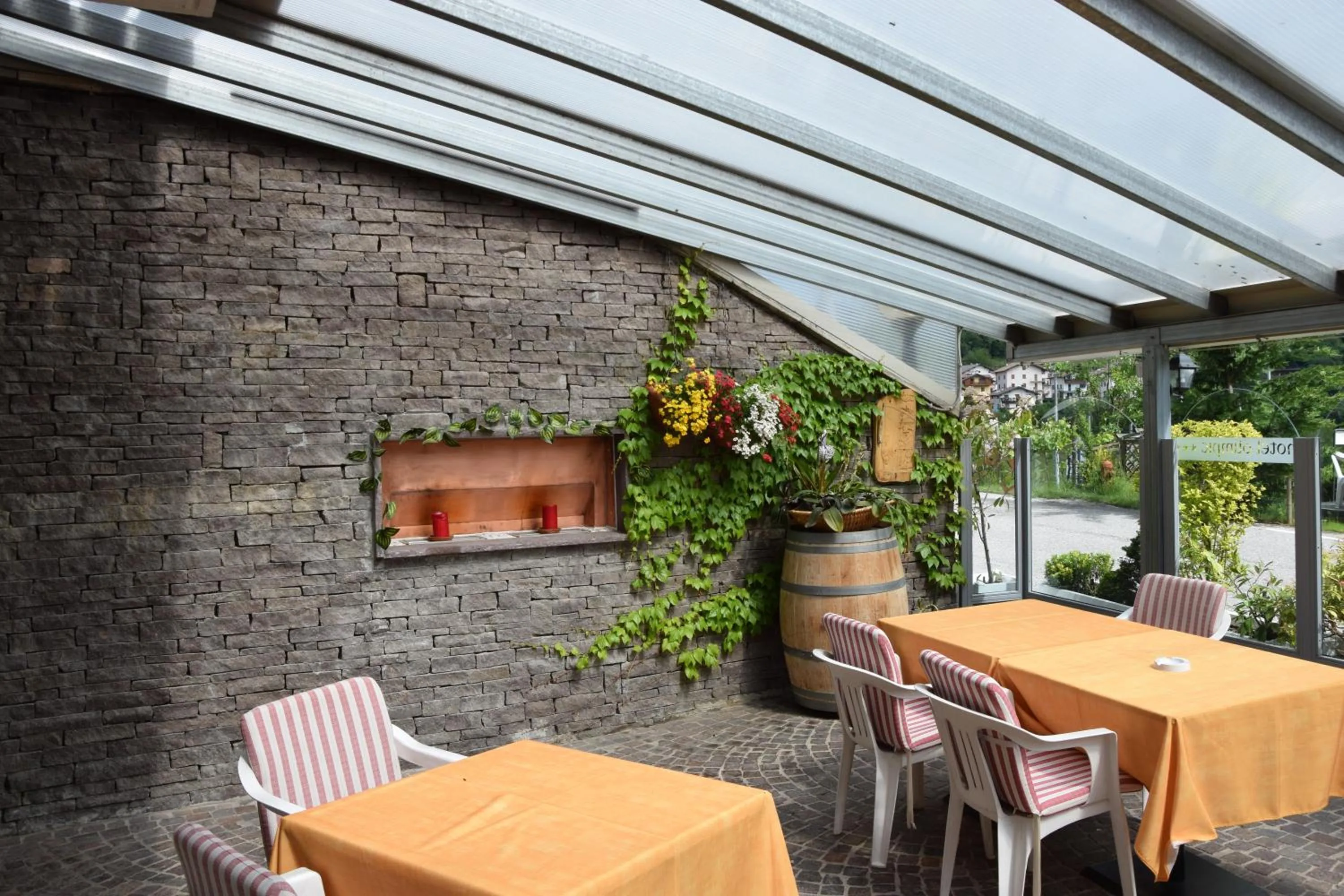 Garden in Hotel Olimpic