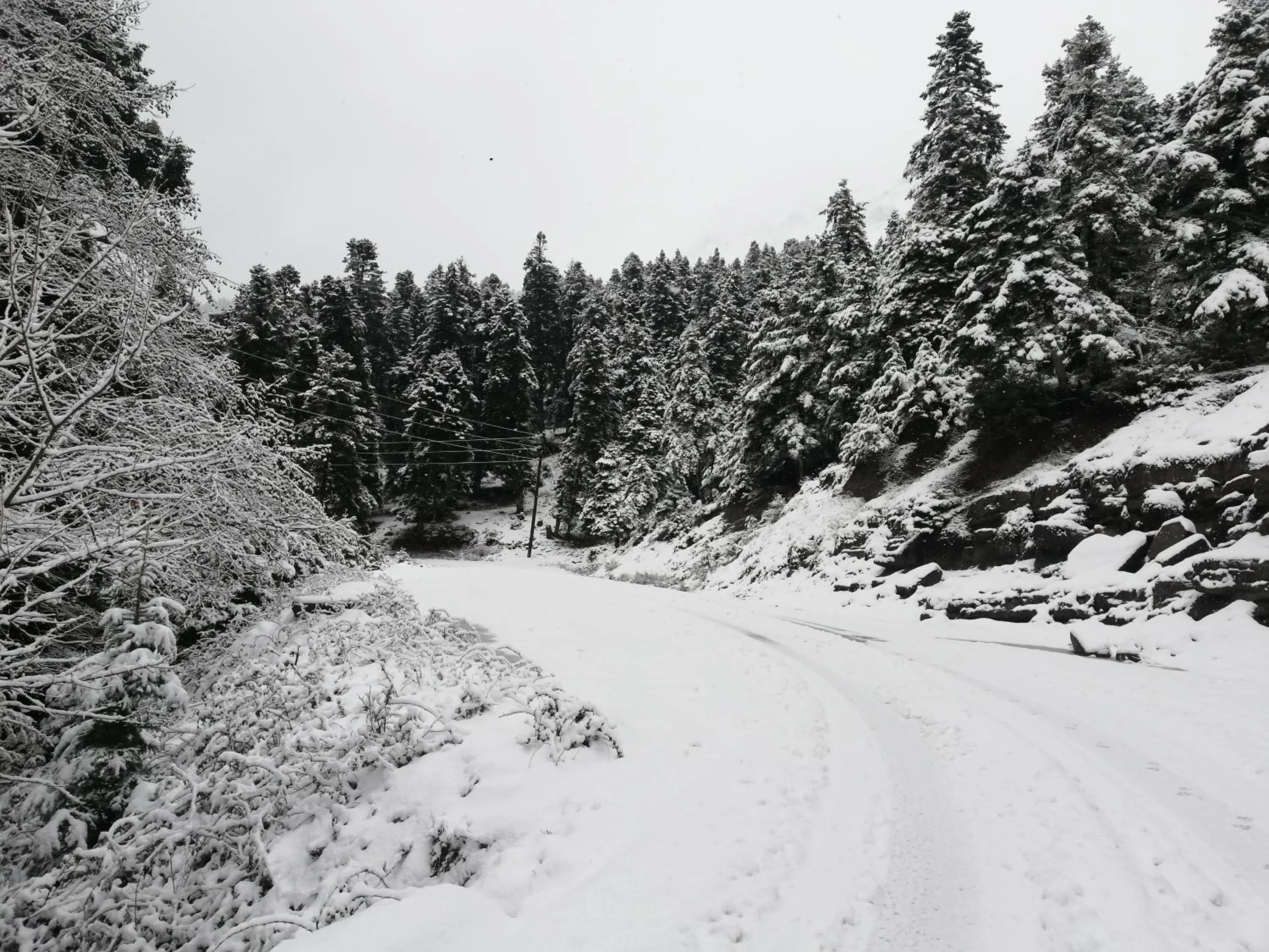 Natural landscape in Xenonas Kypseli