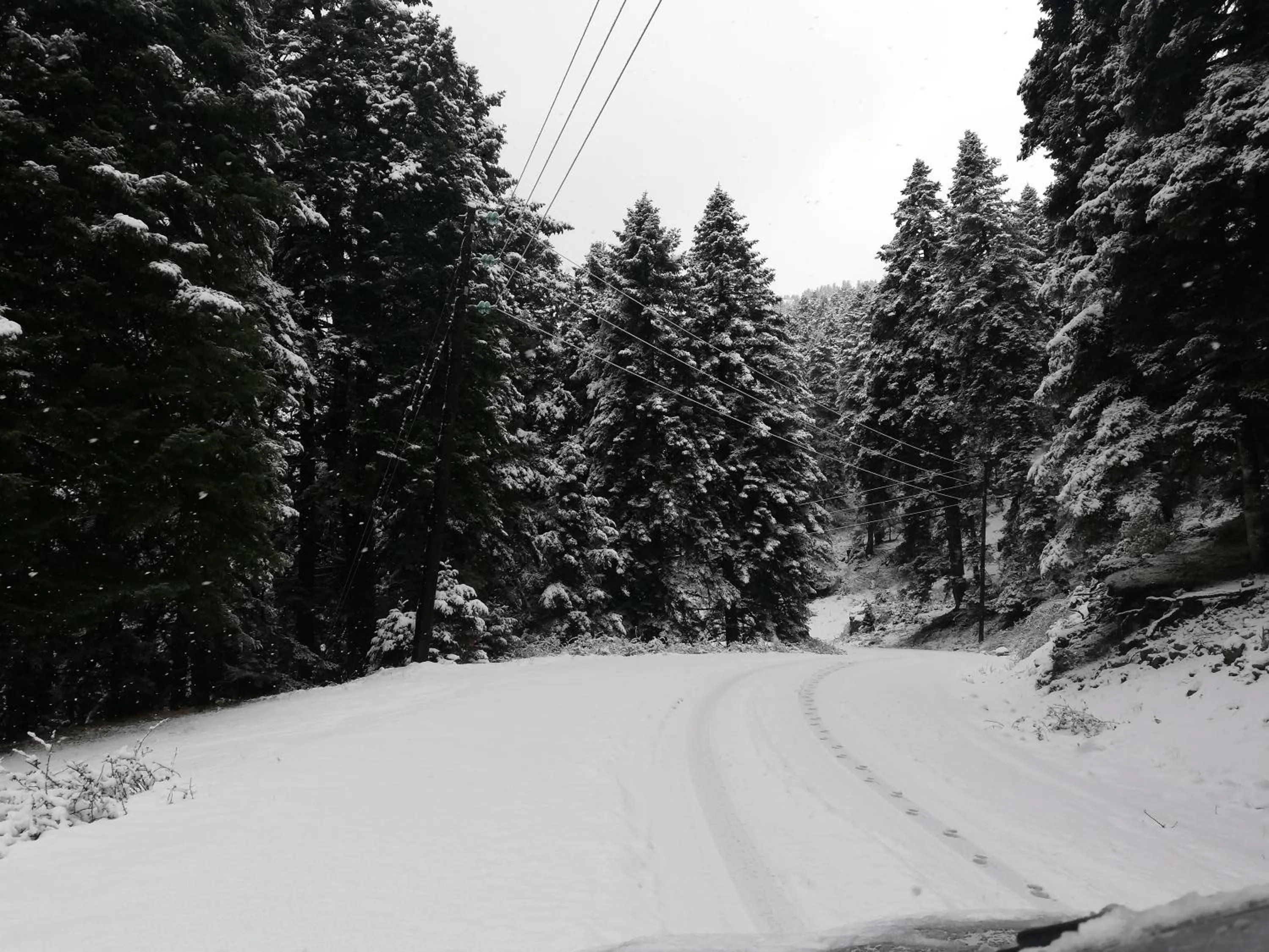 Natural landscape in Xenonas Kypseli