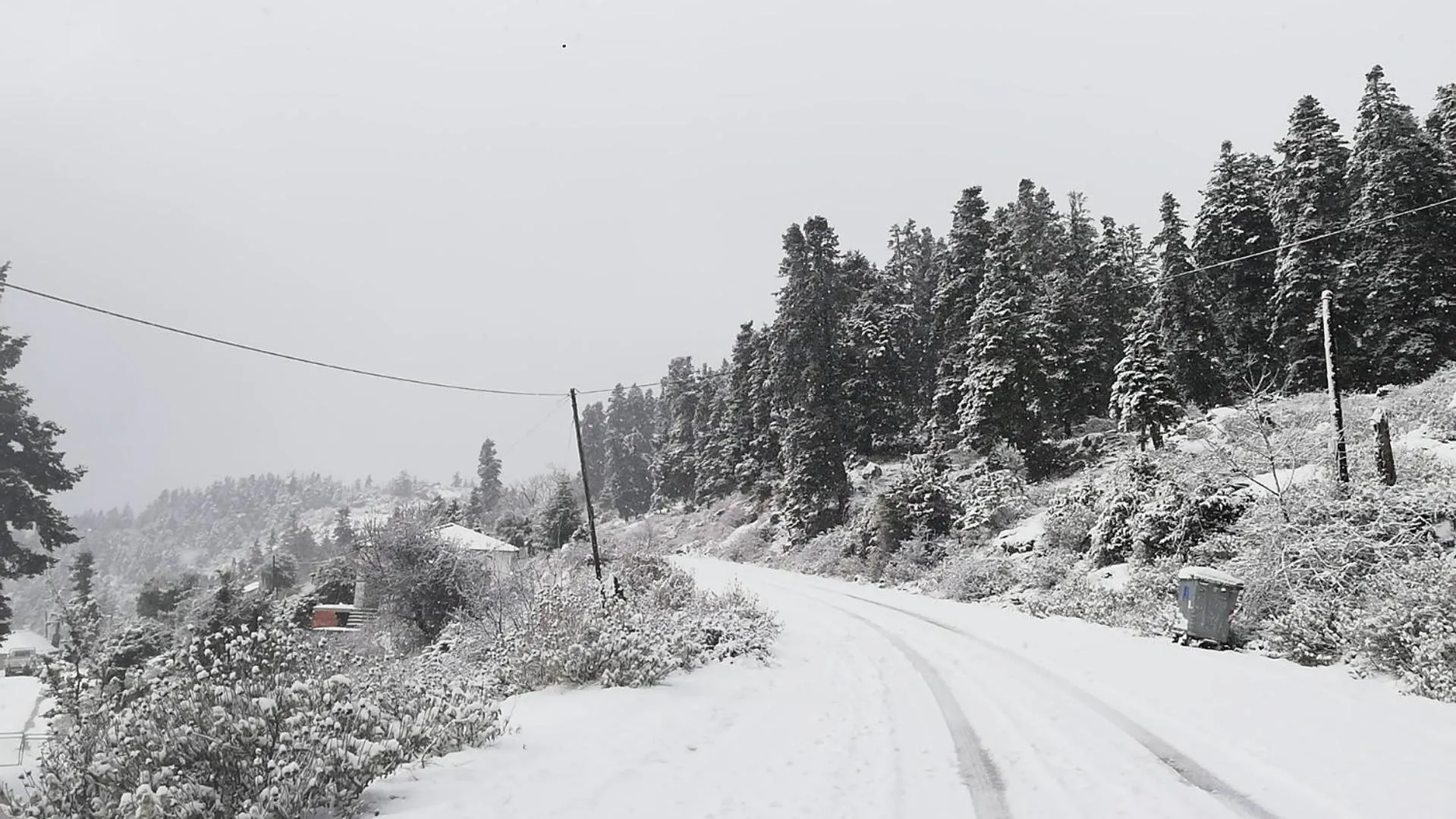 Natural landscape in Xenonas Kypseli
