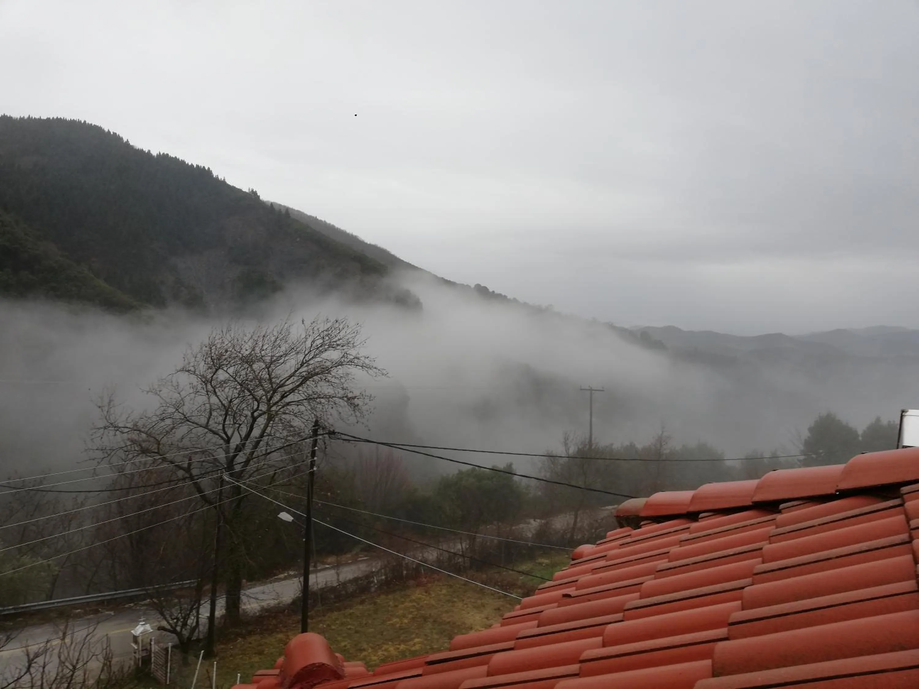 Natural landscape in Xenonas Kypseli