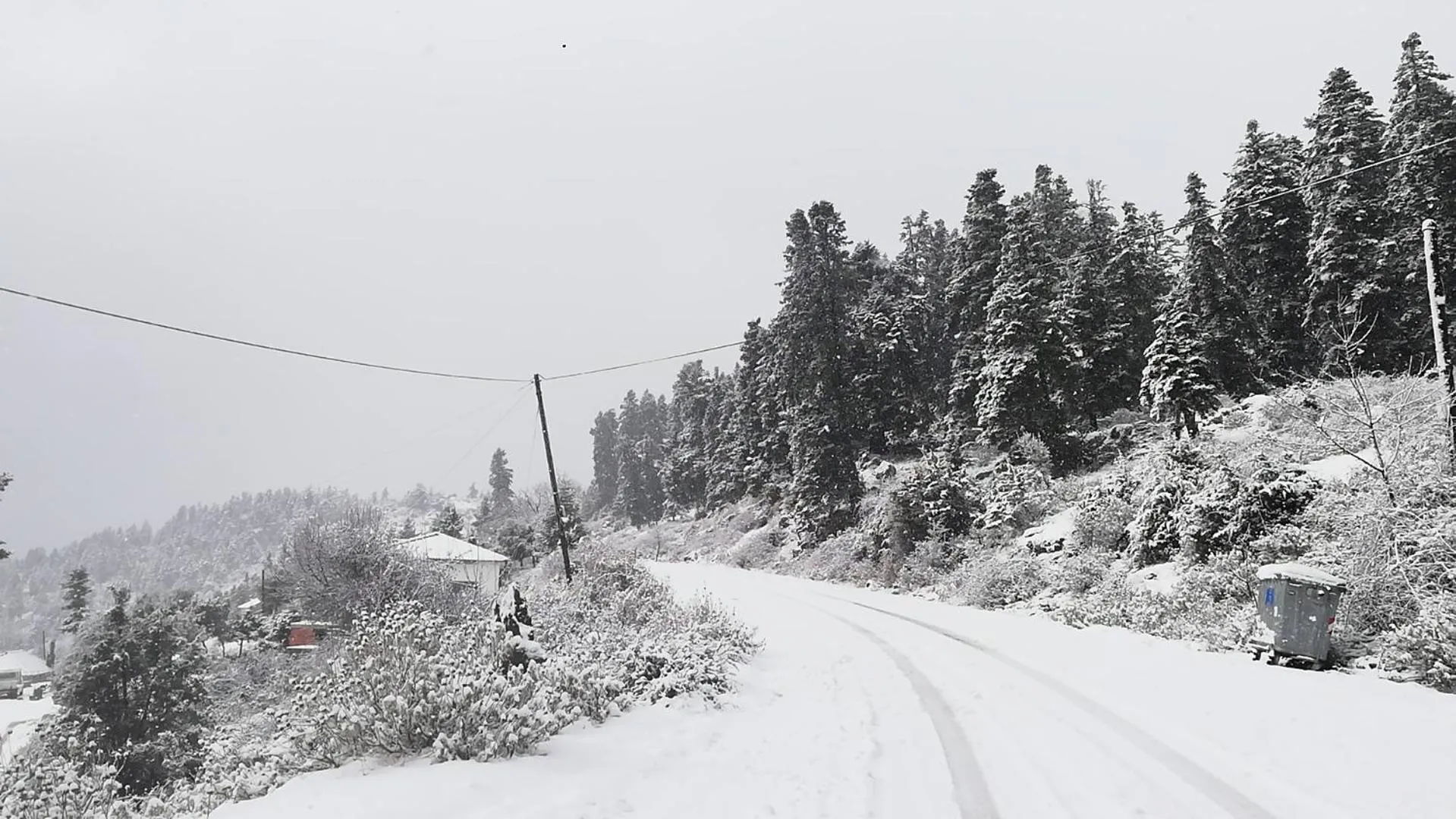 Natural landscape in Xenonas Kypseli