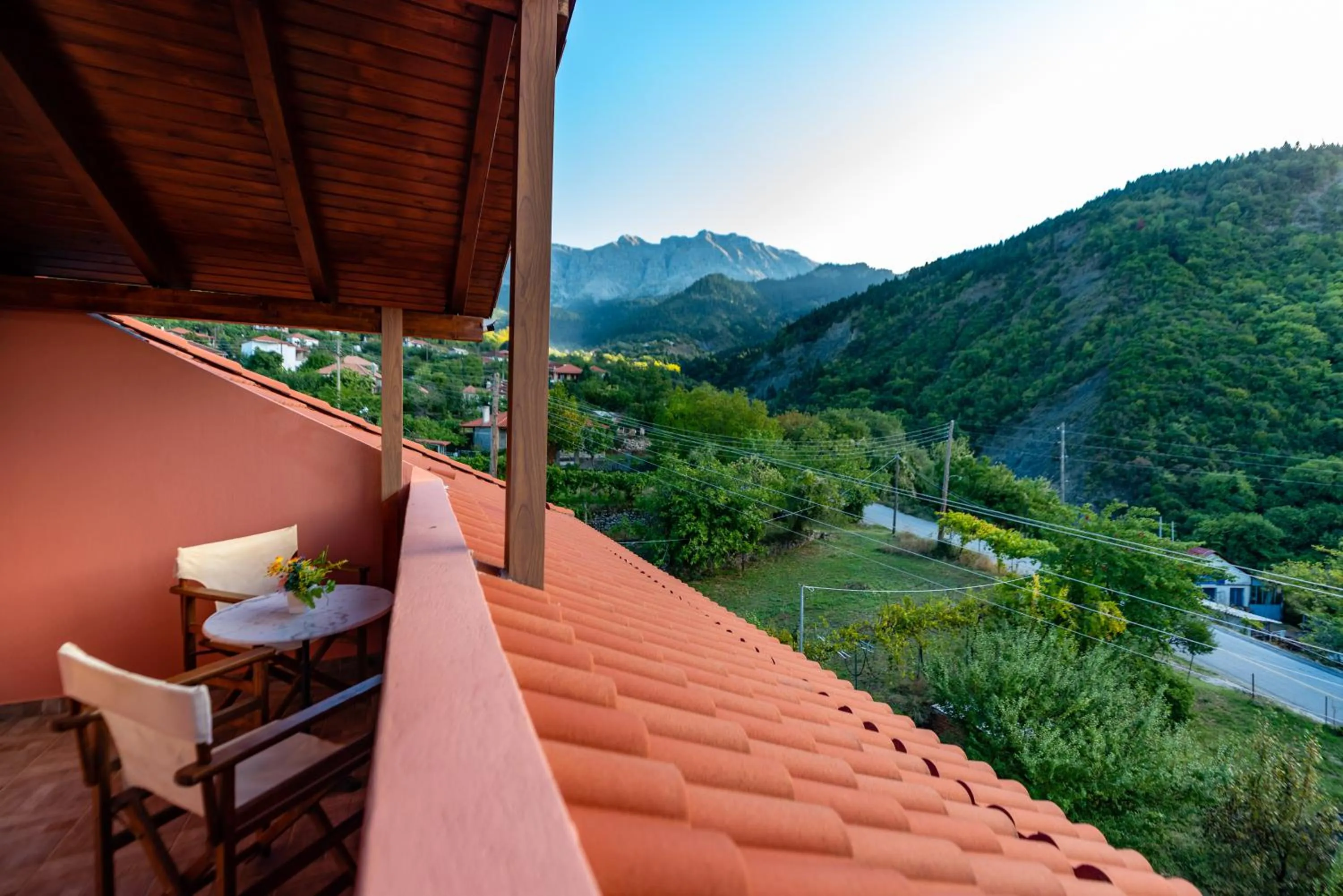 Balcony/Terrace in Xenonas Kypseli